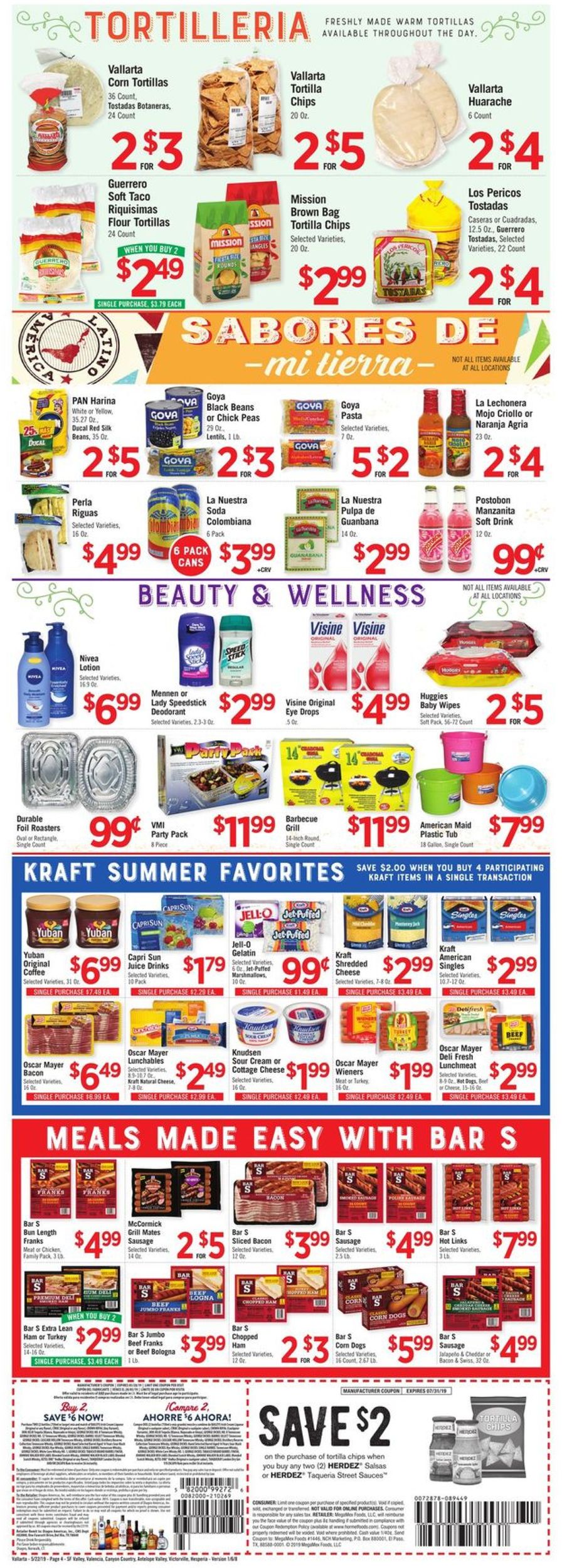 Vallarta Weekly Ad Circular - valid 05/22-05/28/2019 (Page 4)