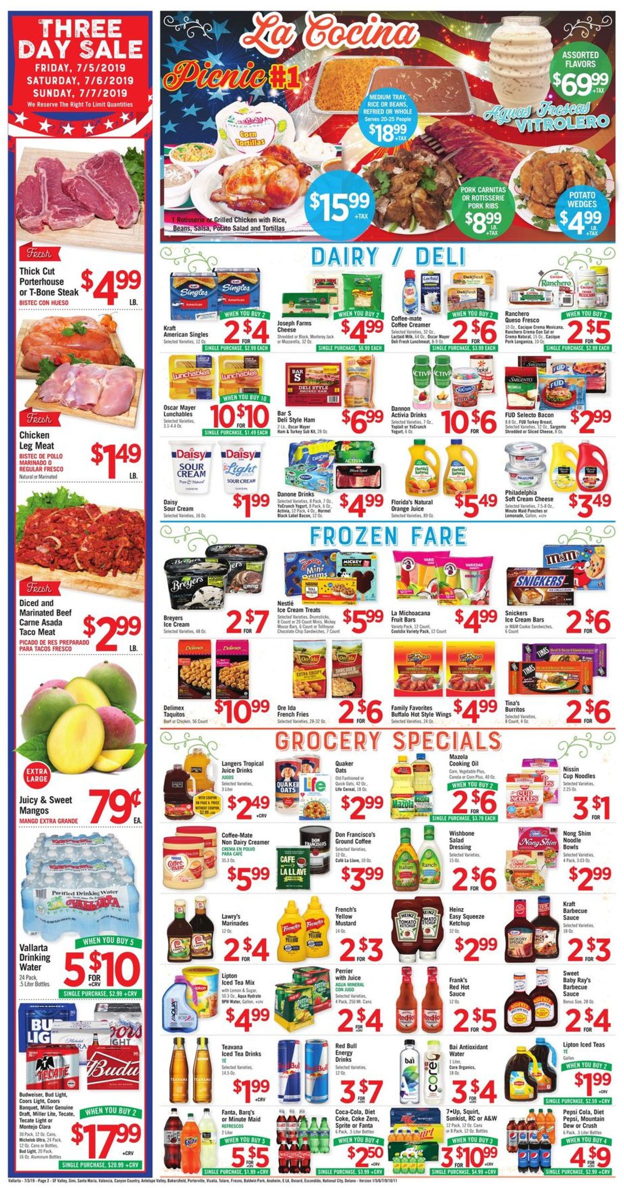 Vallarta Weekly Ad Circular - valid 07/03-07/09/2019 (Page 2)