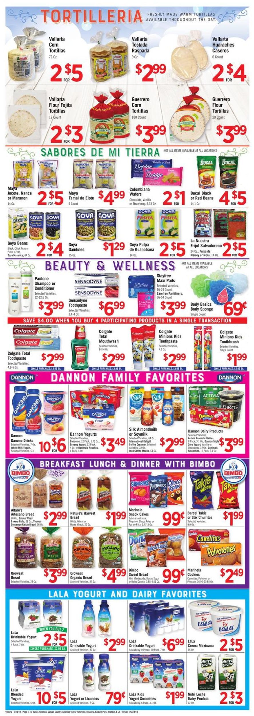 Vallarta Weekly Ad Circular - valid 07/10-07/16/2019 (Page 4)