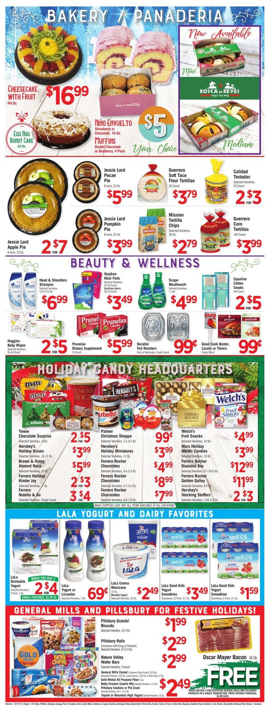 Vallarta - Holidays Ad 2019 Weekly Ad Circular - valid 12/11-12/17/2019 (Page 6)