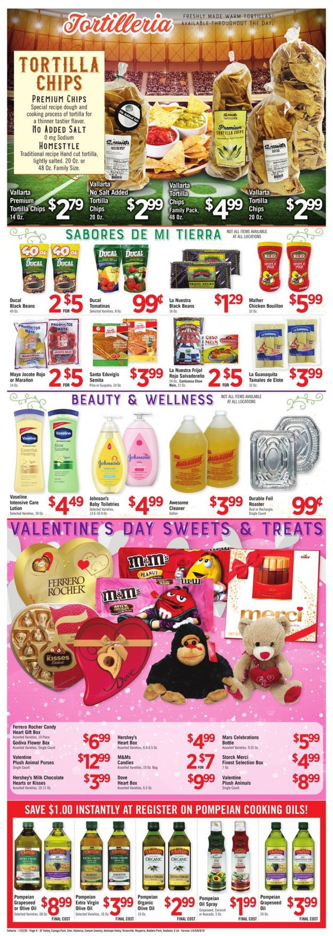 Vallarta Weekly Ad Circular - valid 01/22-01/28/2020 (Page 4)