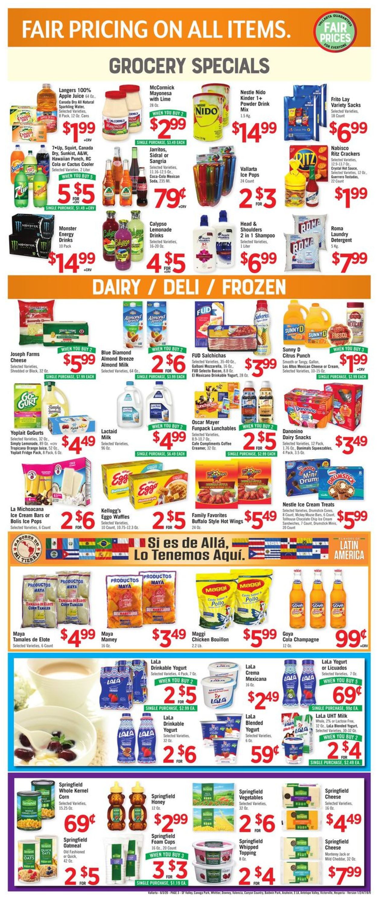 Vallarta Weekly Ad Circular - valid 06/03-06/09/2020 (Page 3)