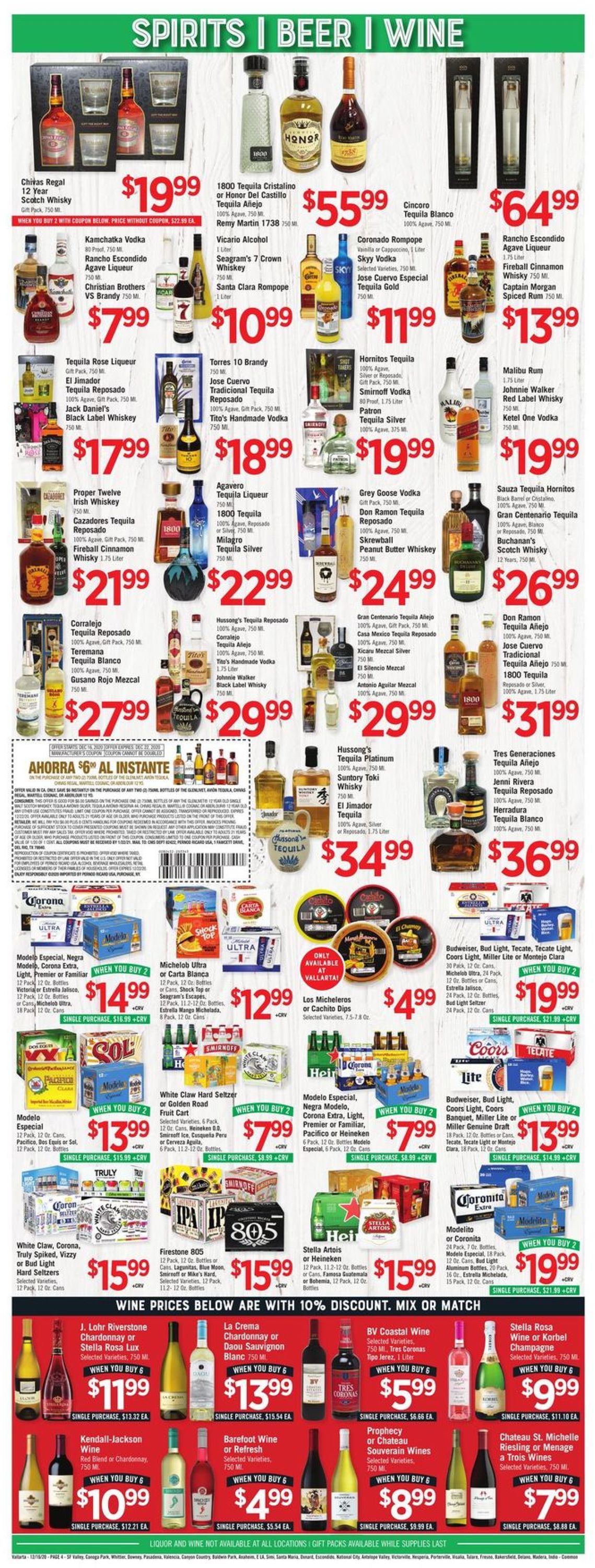 Vallarta Weekly Ad Circular - valid 12/16-12/22/2020 (Page 4)
