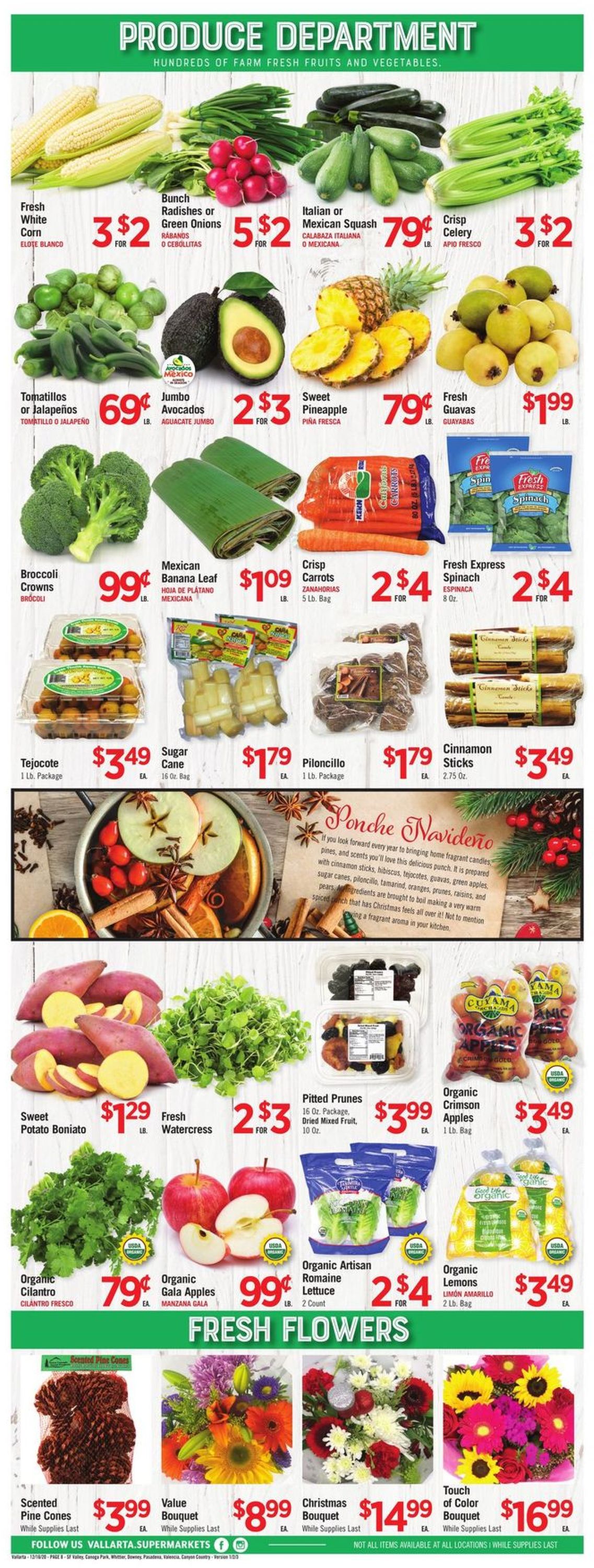 Vallarta Weekly Ad Circular - valid 12/16-12/22/2020 (Page 8)