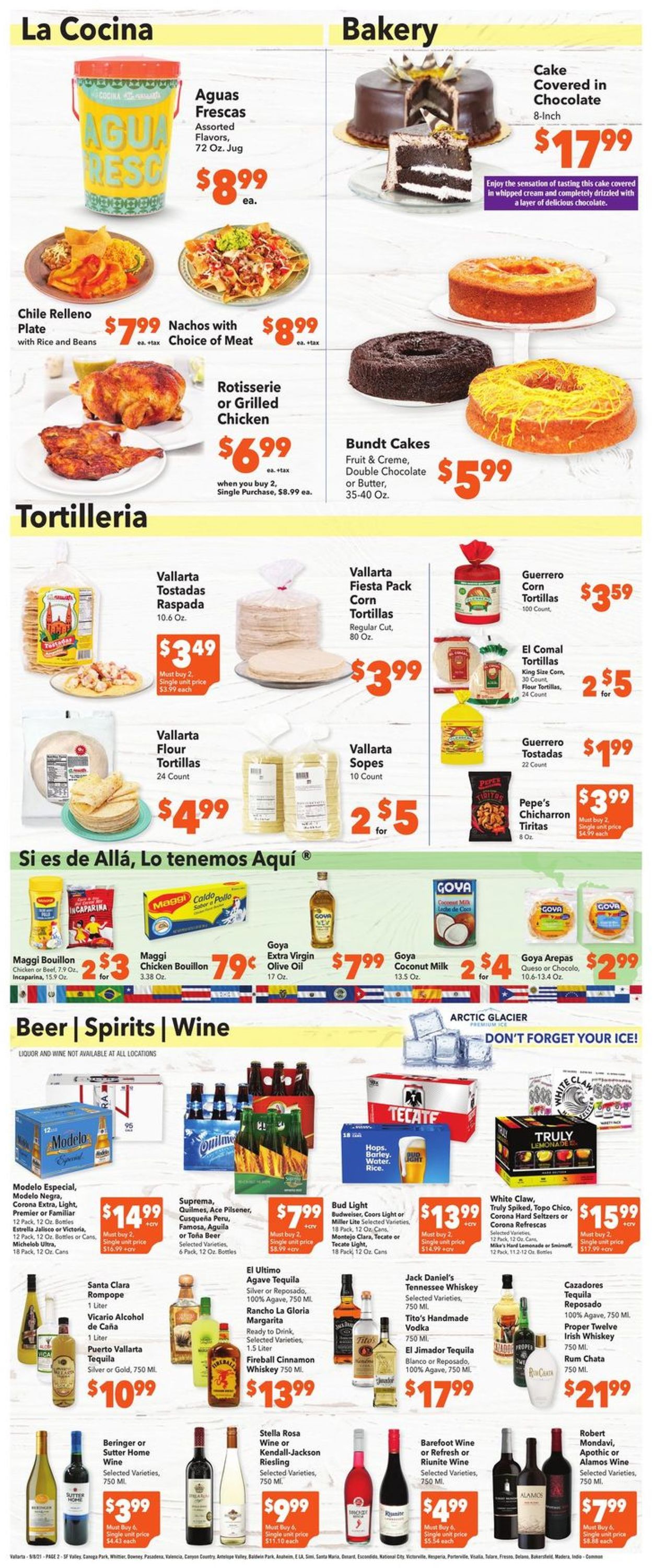 Vallarta Weekly Ad Circular - valid 09/08-09/14/2021 (Page 2)