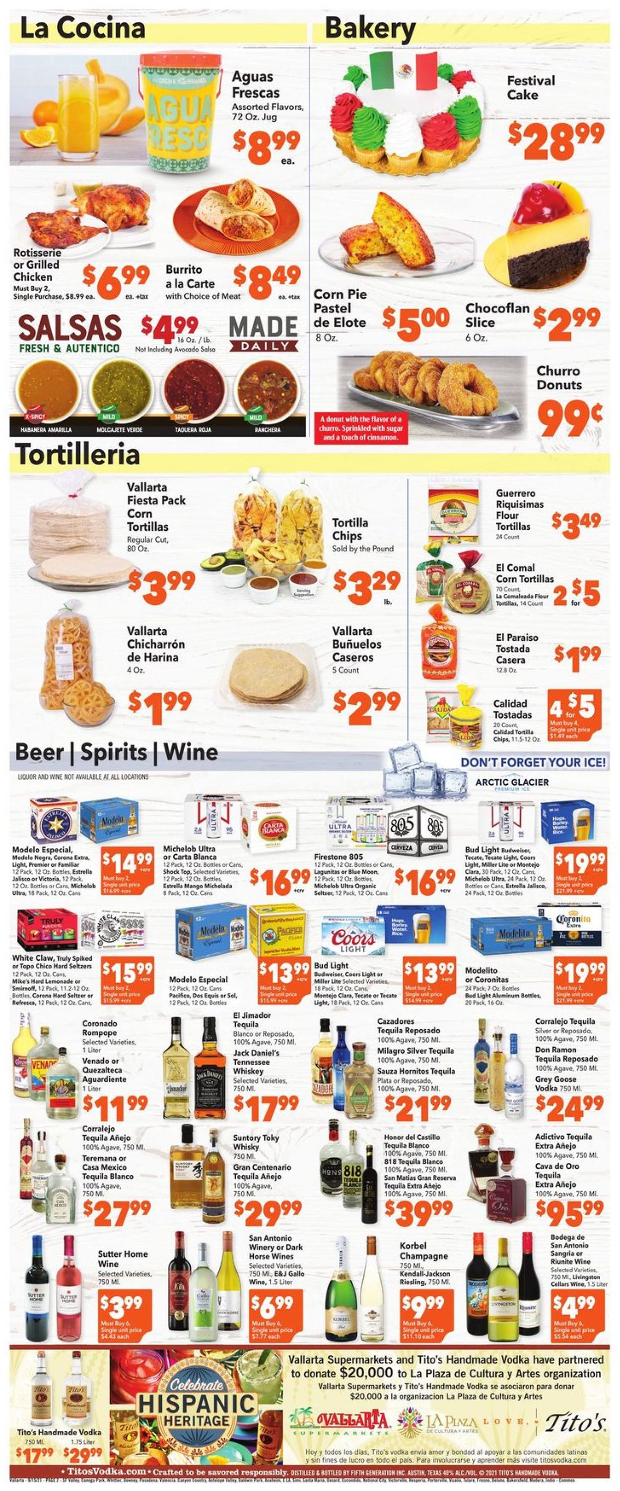 Vallarta Weekly Ad Circular - valid 09/15-09/21/2021 (Page 2)