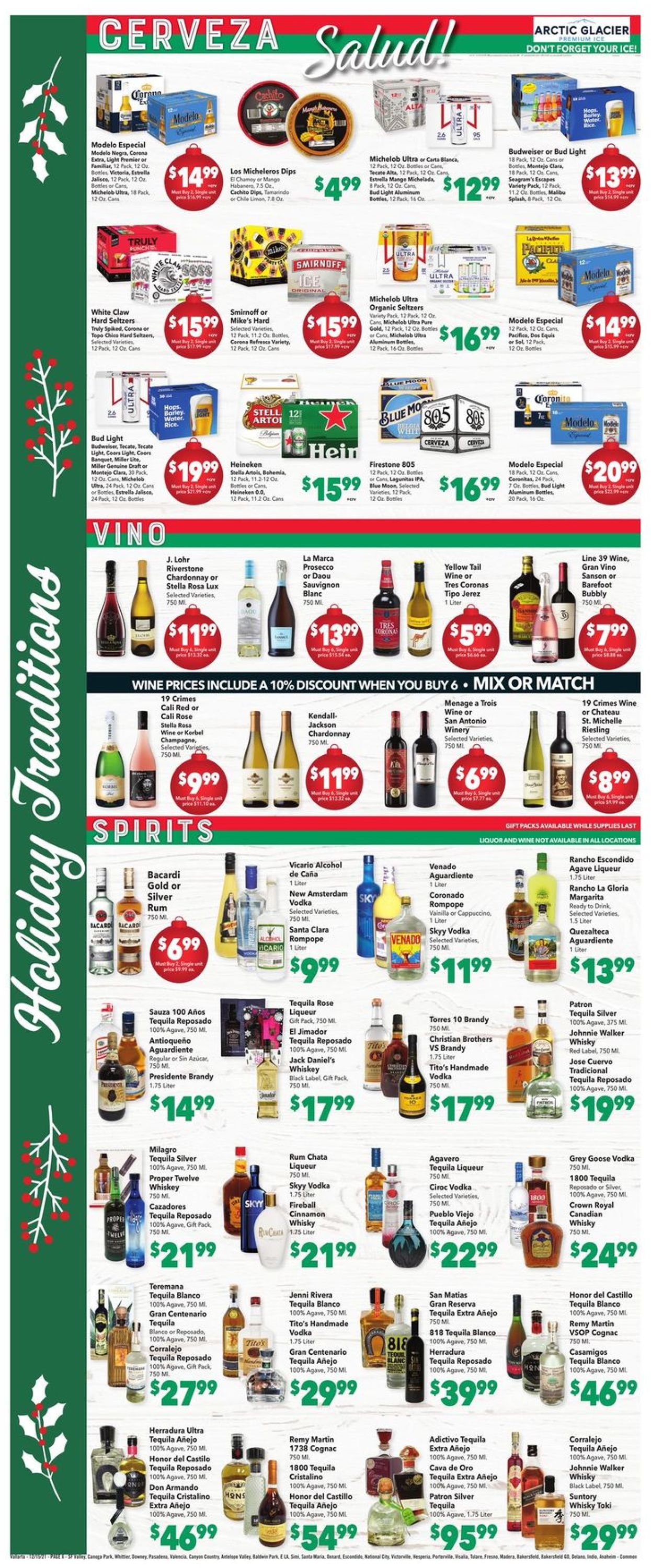 Vallarta HOLIDAYS 2021 Weekly Ad Circular - valid 12/15-12/21/2021 (Page 6)