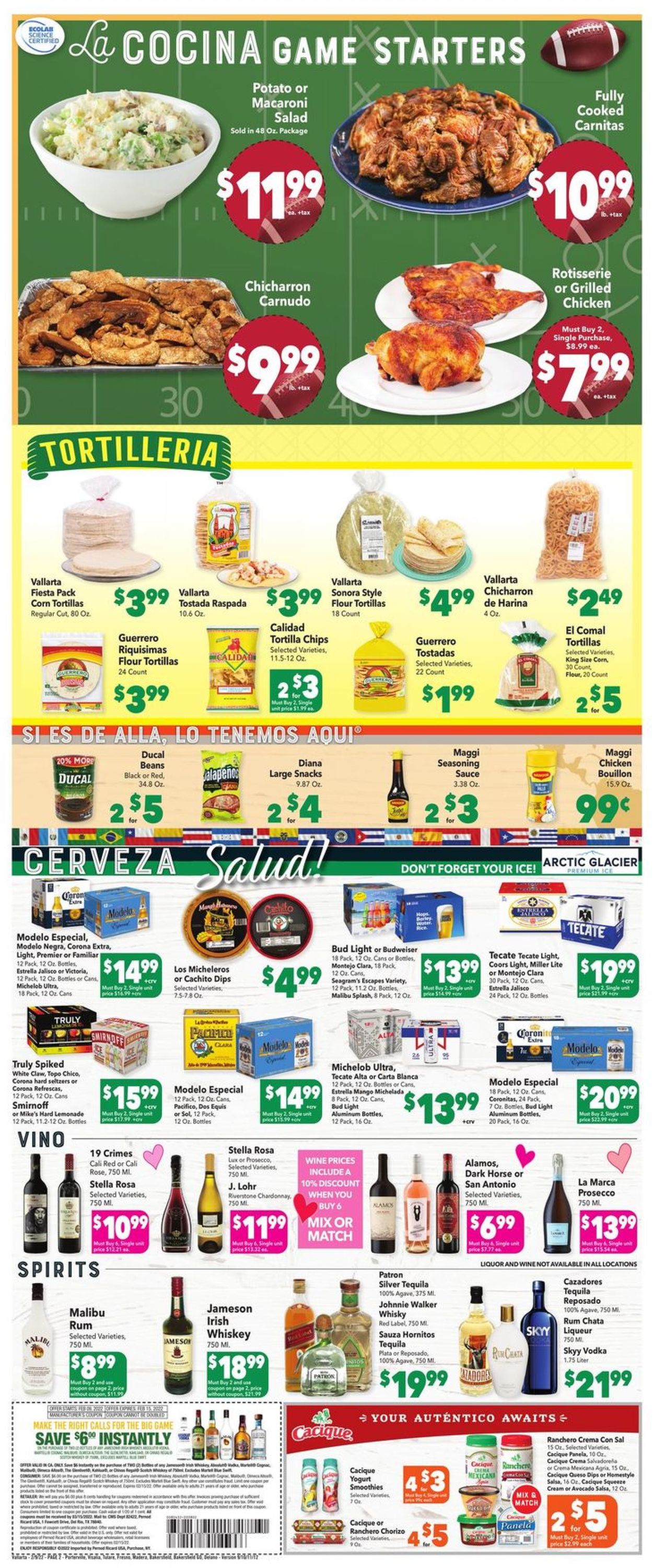Vallarta Weekly Ad Circular - valid 02/09-02/15/2022 (Page 2)