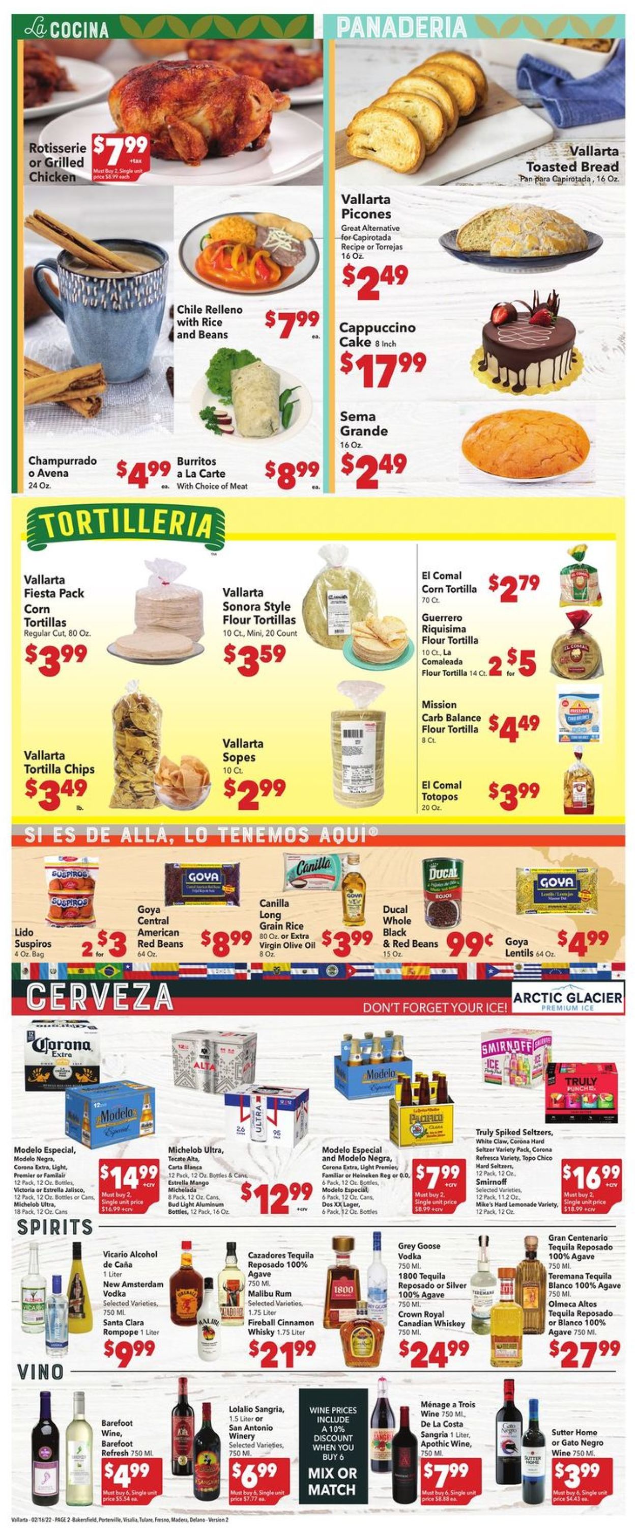 Vallarta Weekly Ad Circular - valid 02/16-02/22/2022 (Page 2)