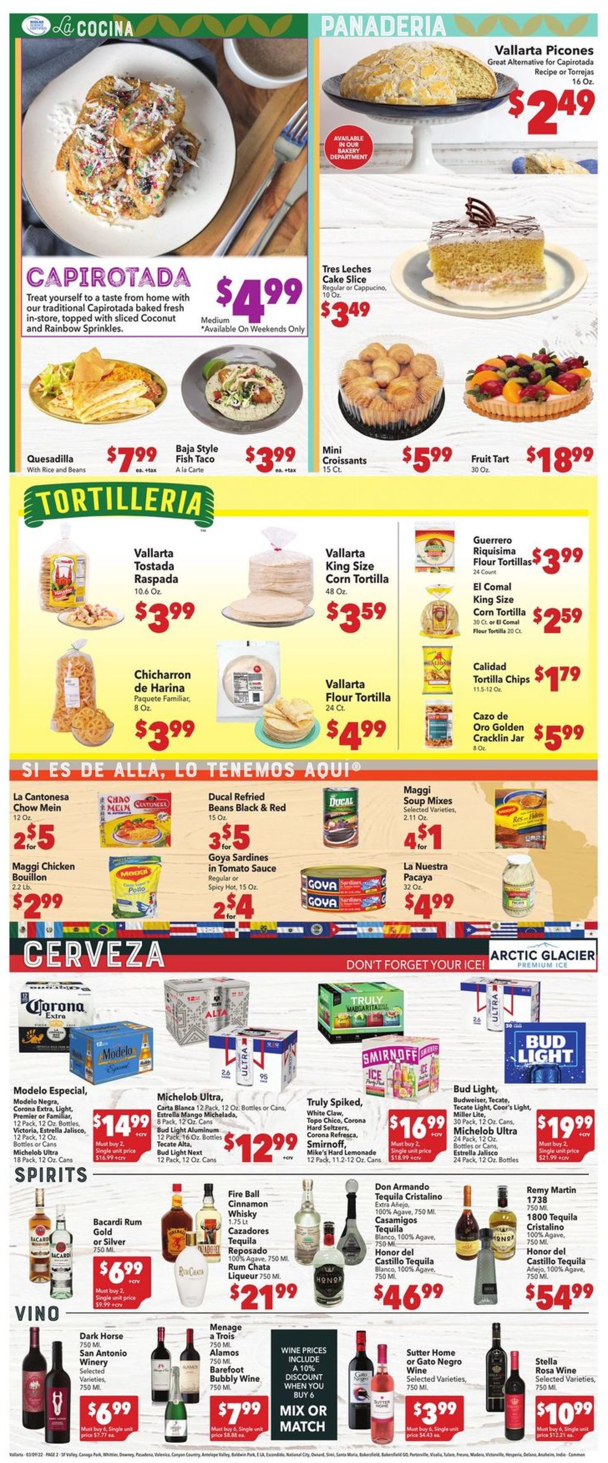 Vallarta Weekly Ad Circular - valid 03/09-03/15/2022 (Page 2)