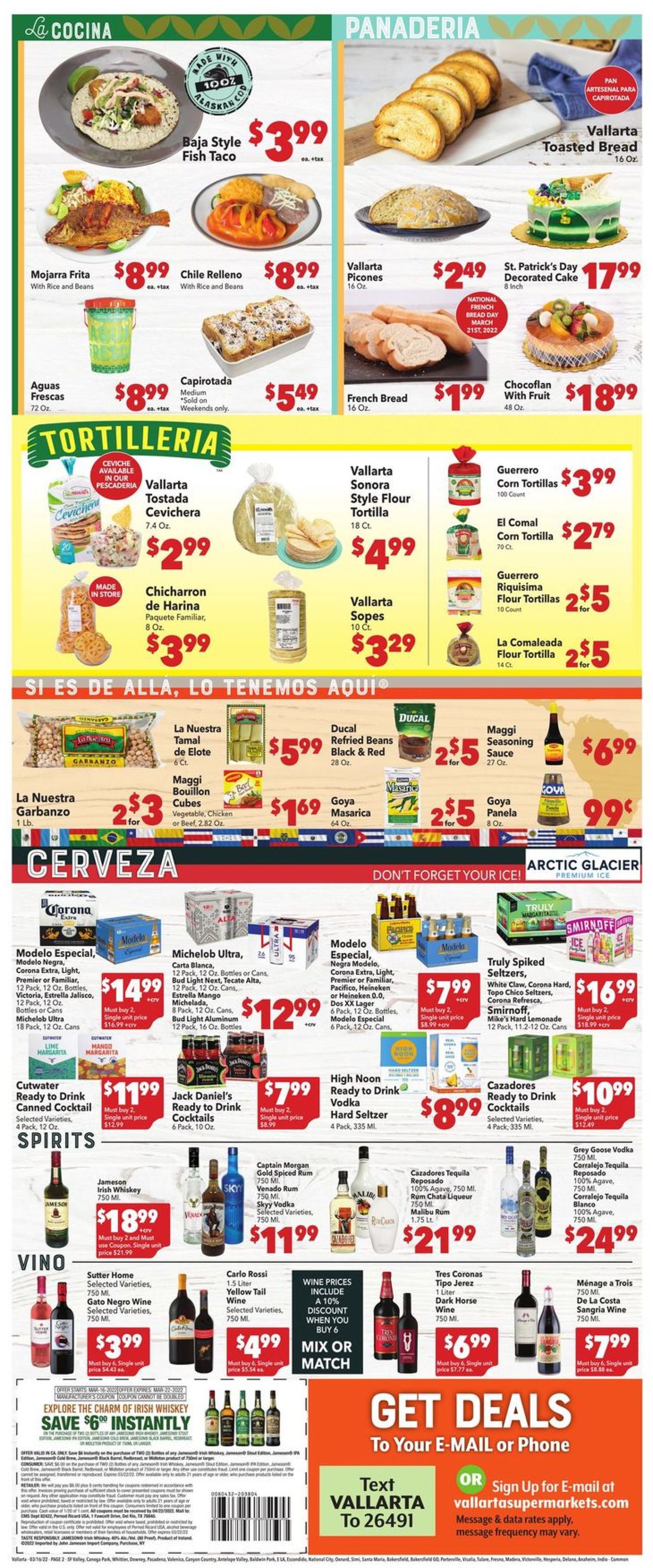 Vallarta Weekly Ad Circular - valid 03/16-03/22/2022 (Page 2)
