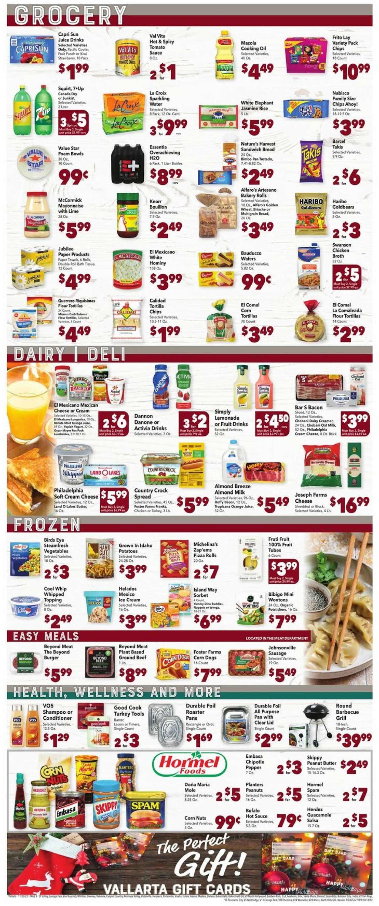 Vallarta Weekly Ad Circular - valid 11/23-11/29/2022 (Page 3)