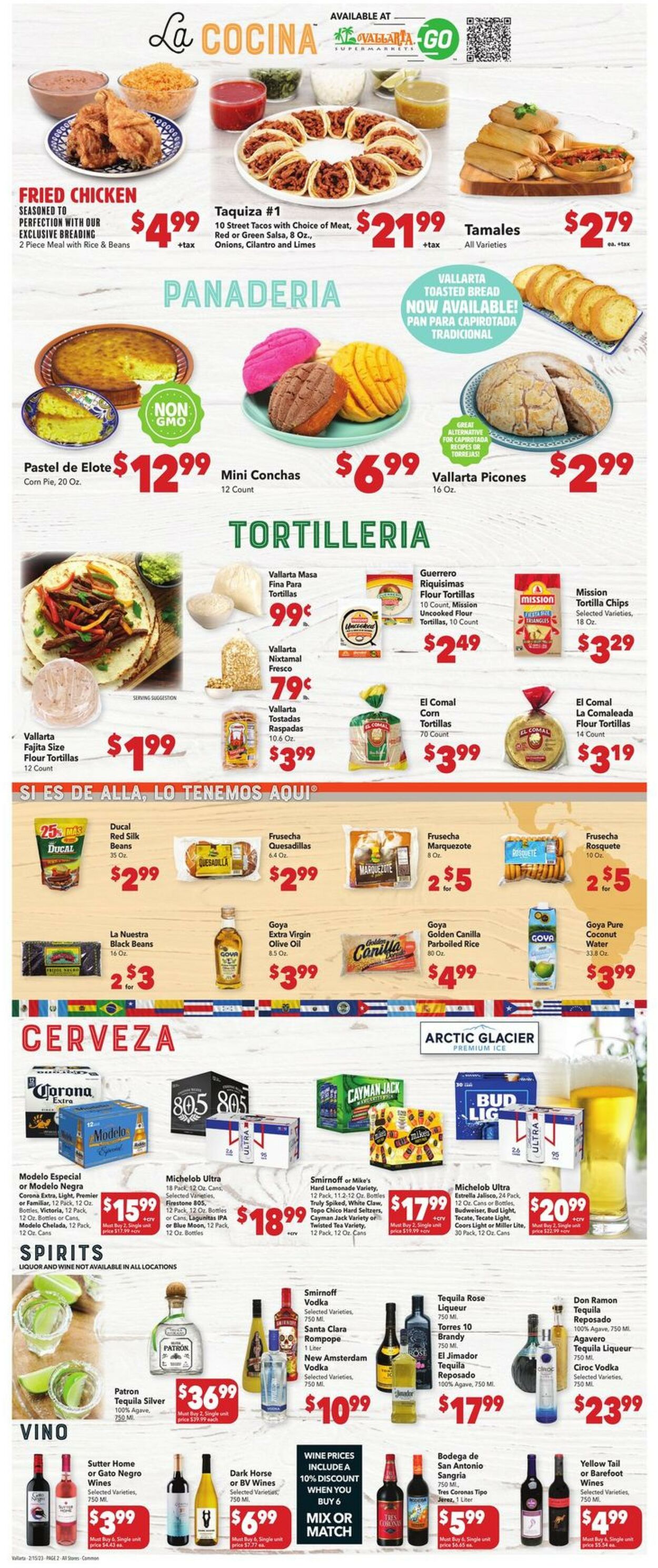 Vallarta Weekly Ad Circular - valid 02/15-02/21/2023 (Page 2)
