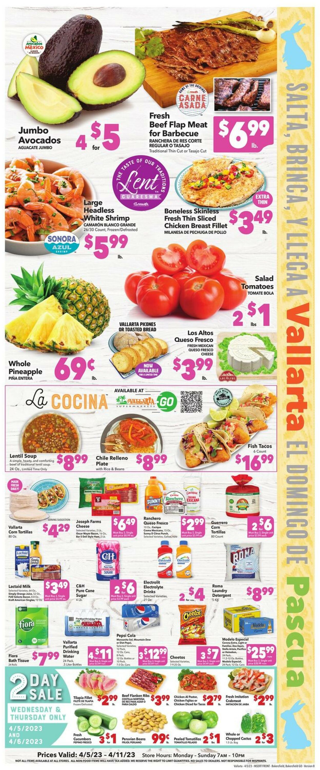 Vallarta Weekly Ad Circular - valid 04/05-04/11/2023 (Page 5)