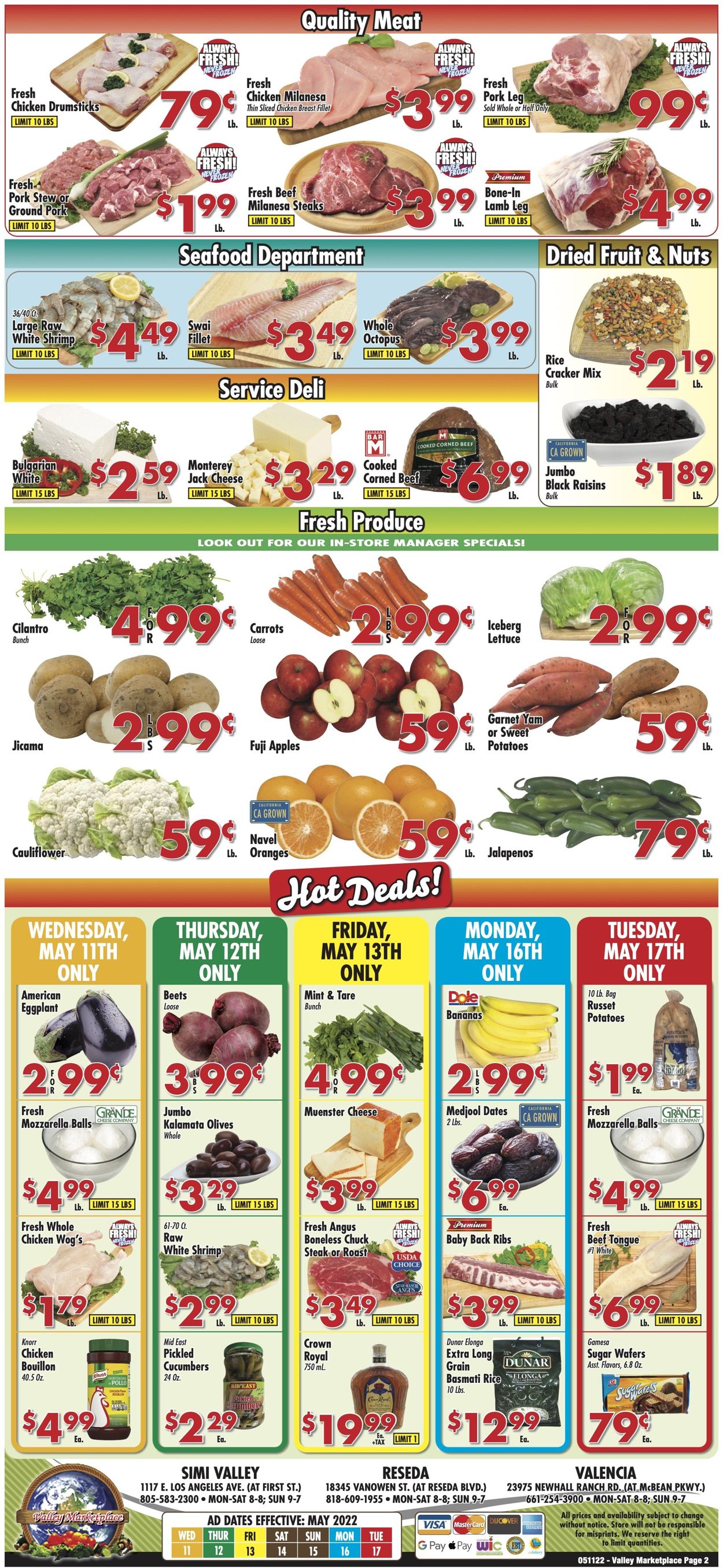 Valley Marketplace Weekly Ad Circular - valid 05/11-05/17/2022 (Page 2)