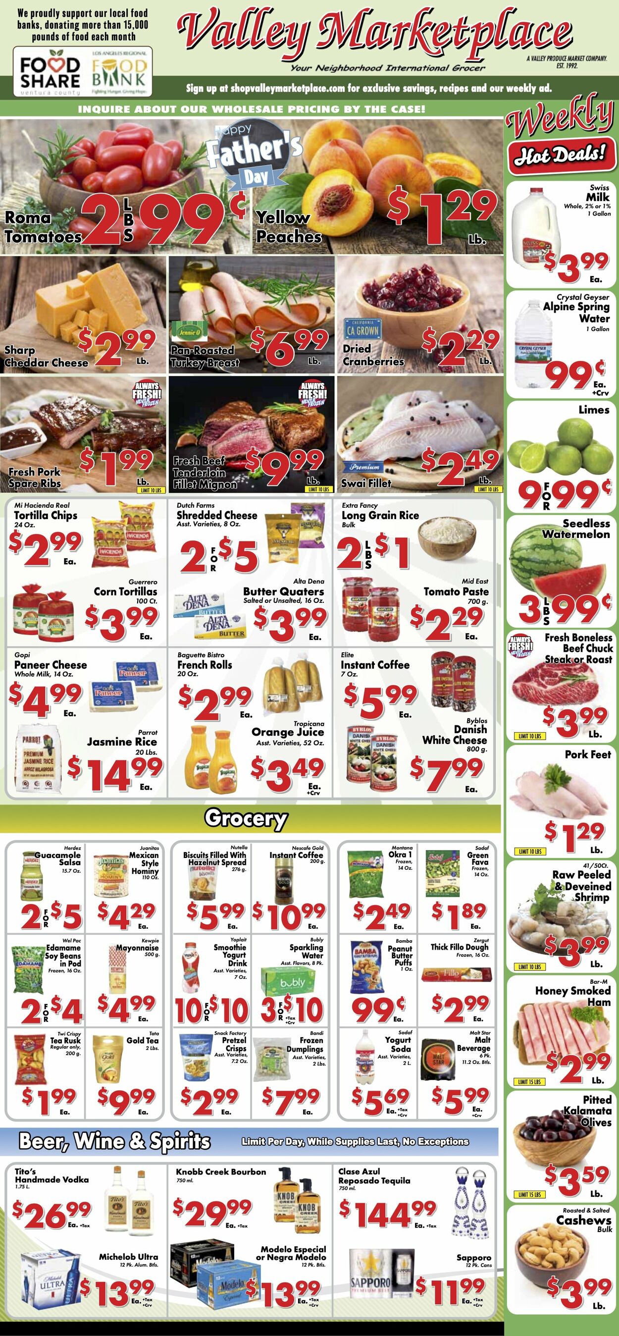Valley Marketplace Weekly Ad Circular - valid 06/14-06/21/2023