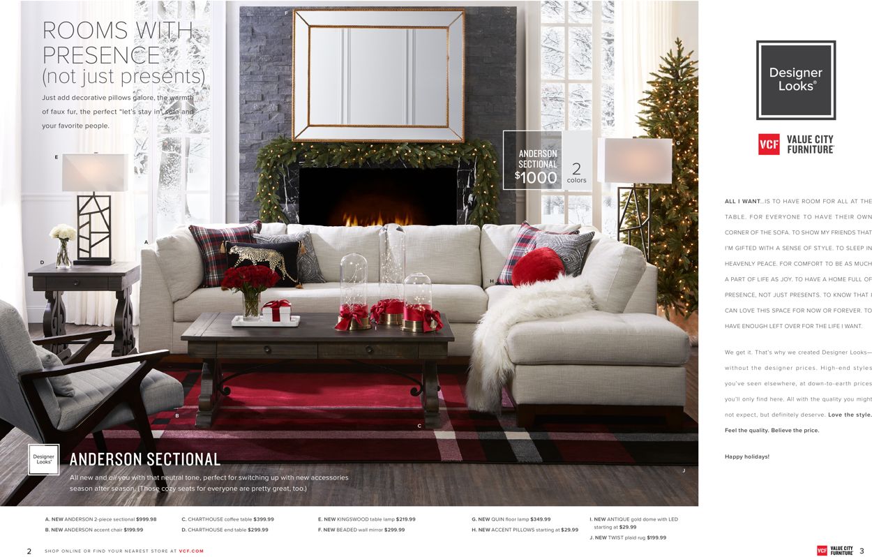Value City Furniture - Holiday Ad 2019 Weekly Ad Circular - valid 11/14-12/31/2019 (Page 2)