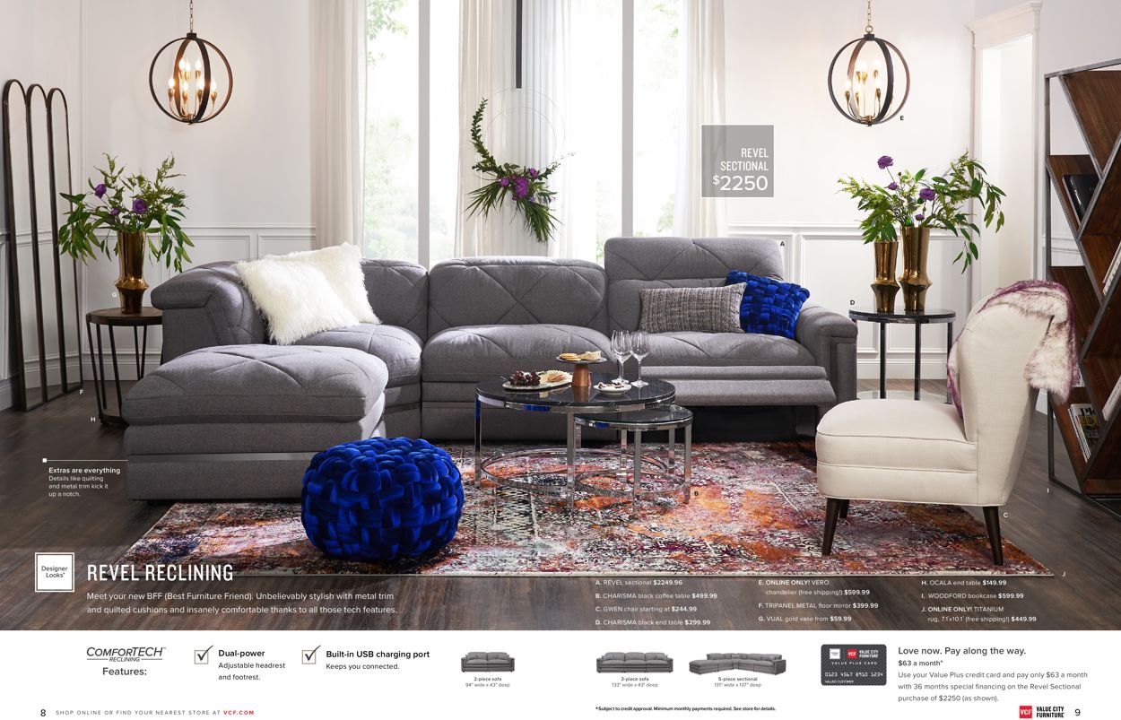Value City Furniture Weekly Ad Circular - valid 01/13-05/31/2020 (Page 5)
