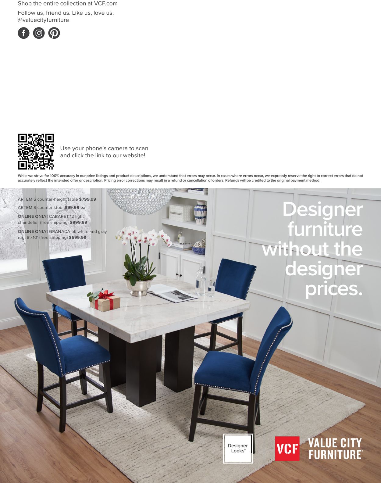 Value City Furniture Weekly Ad Circular - valid 10/19-12/31/2020 (Page 38)