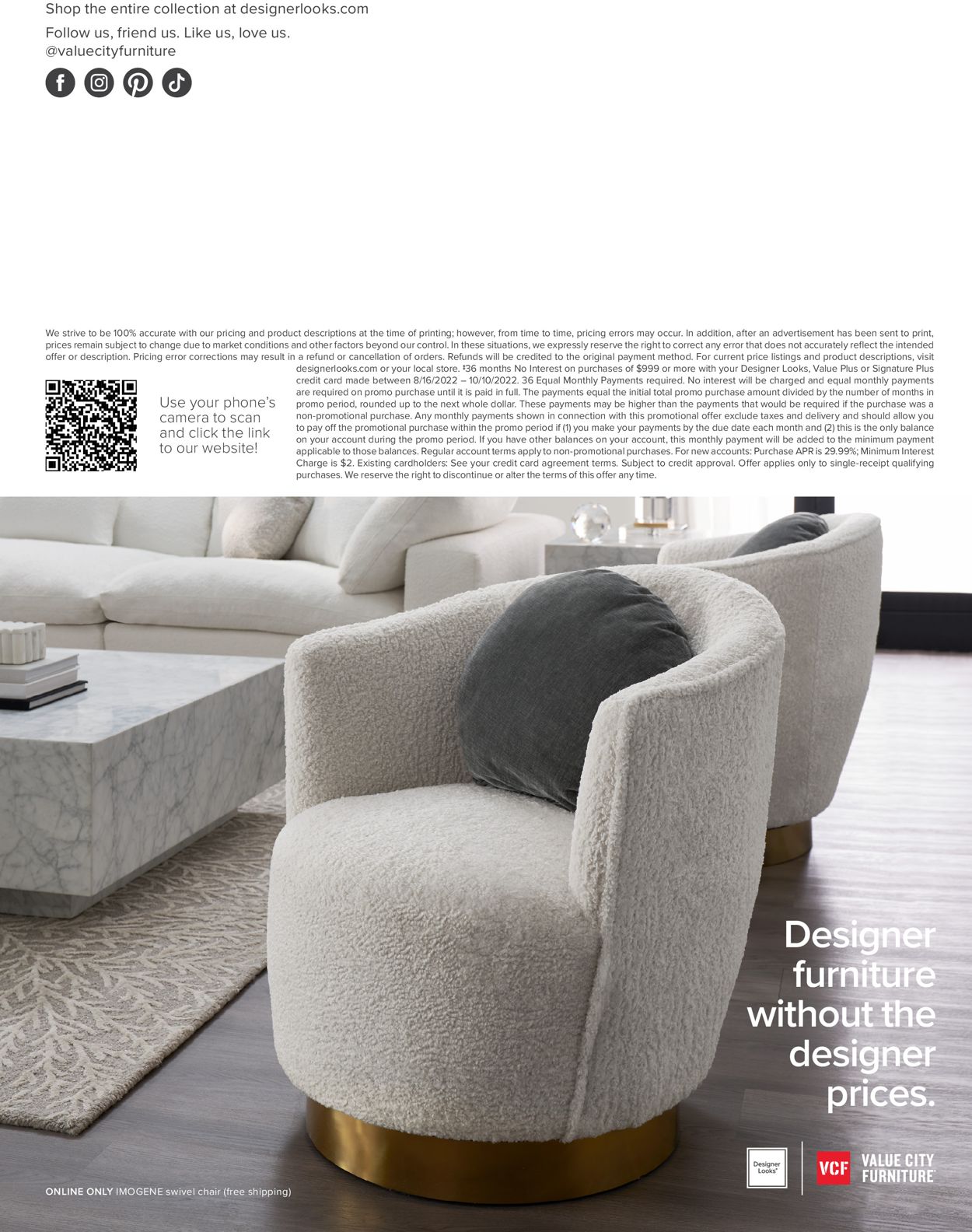Value City Furniture Weekly Ad Circular - valid 08/02-10/31/2022 (Page 19)
