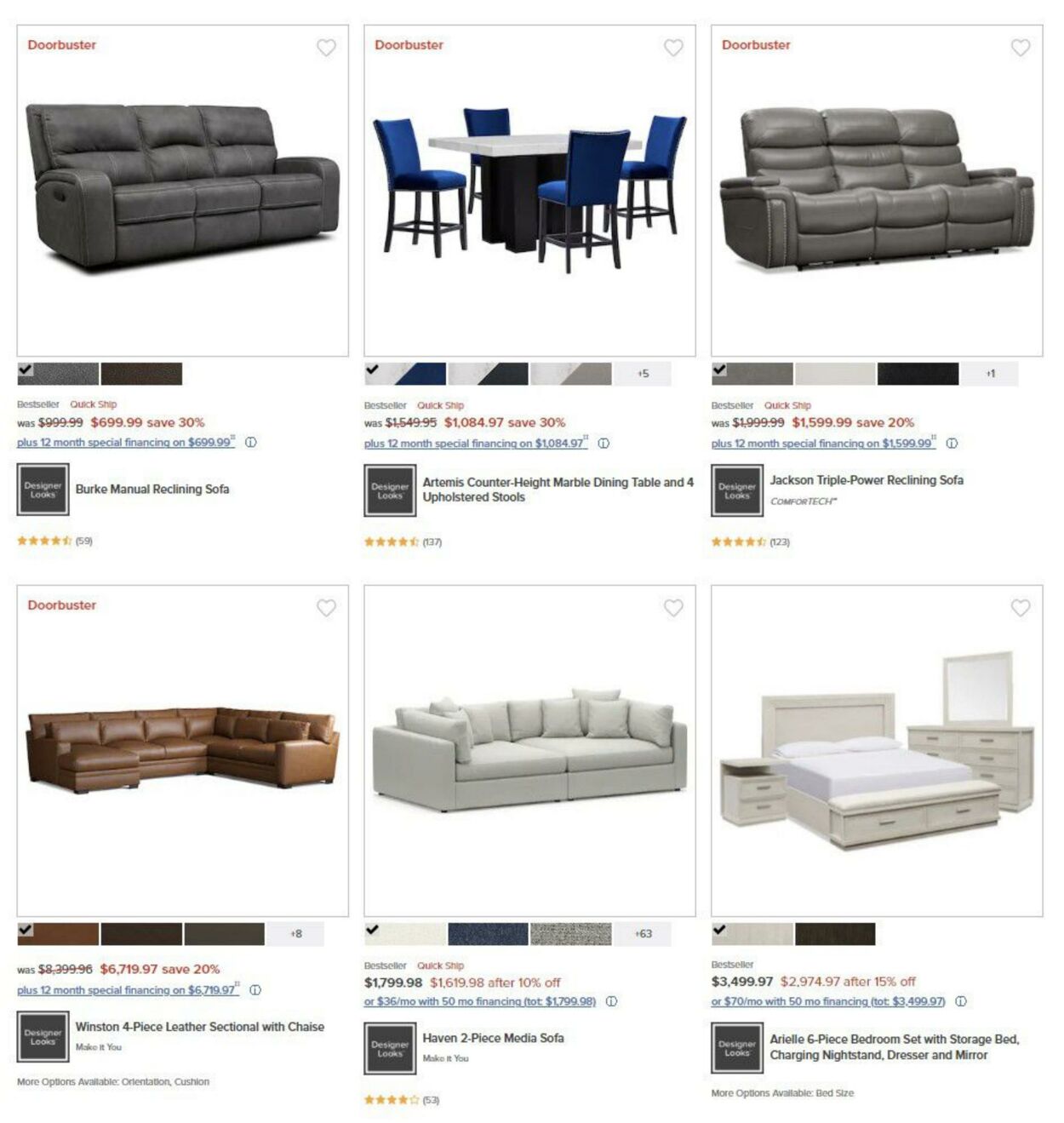 Value City Furniture Weekly Ad Circular - valid 02/01-02/29/2024 (Page 4)