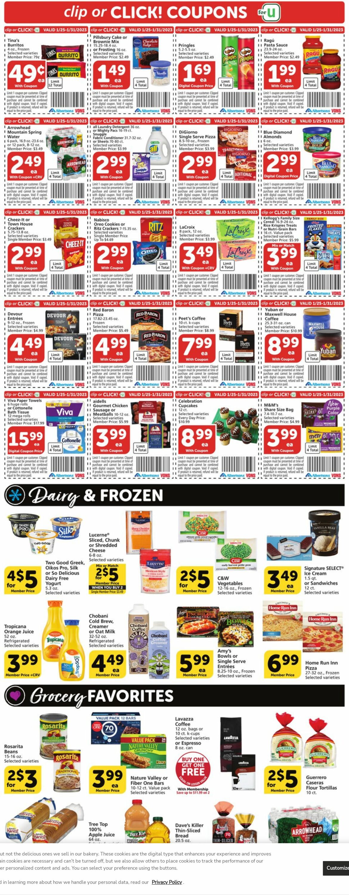 Vons Weekly Ad Circular - valid 01/25-01/31/2023 (Page 2)