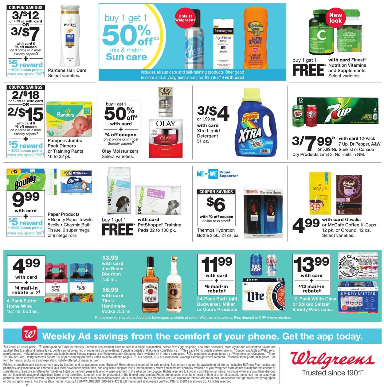 Walgreens Weekly Ad Circular - valid 07/28-08/03/2019 (Page 2)