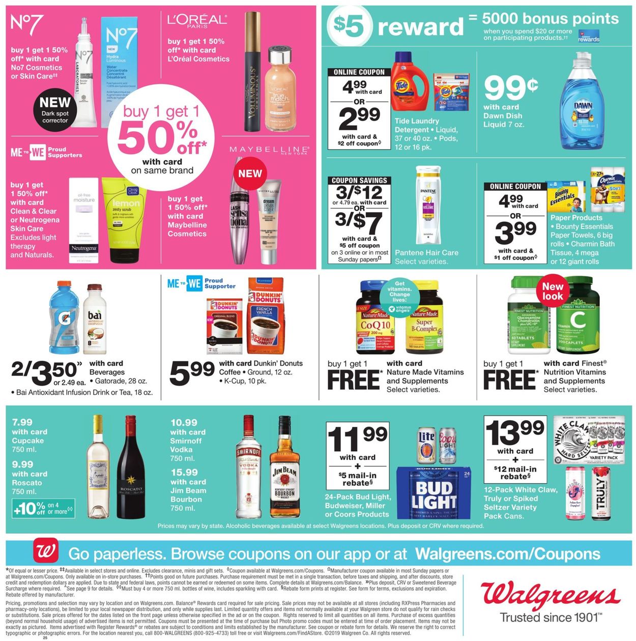 Walgreens Weekly Ad Circular - valid 08/25-08/31/2019 (Page 2)