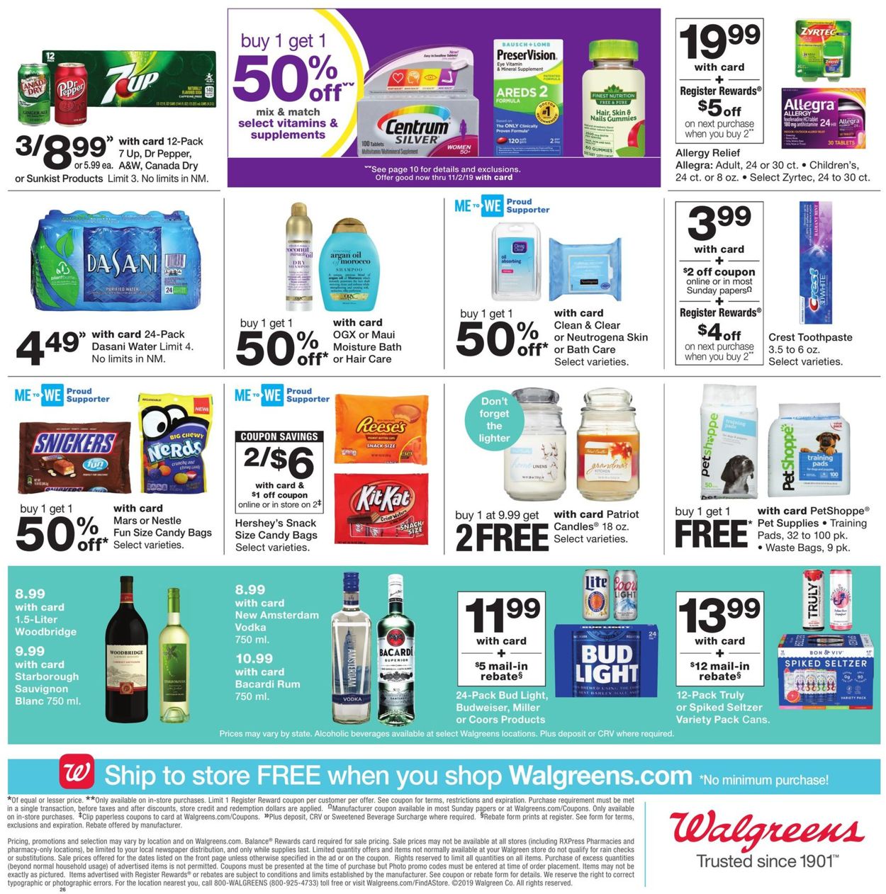 Walgreens Weekly Ad Circular - valid 09/01-09/07/2019 (Page 2)