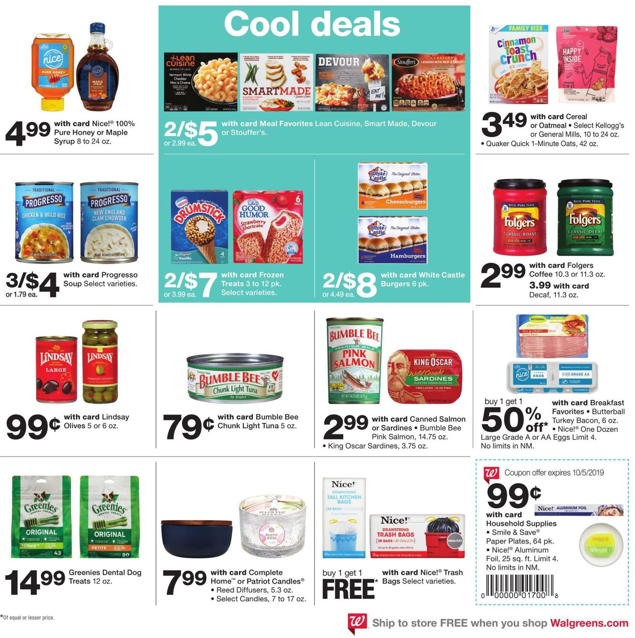 Walgreens Weekly Ad Circular - valid 09/29-10/05/2019 (Page 6)