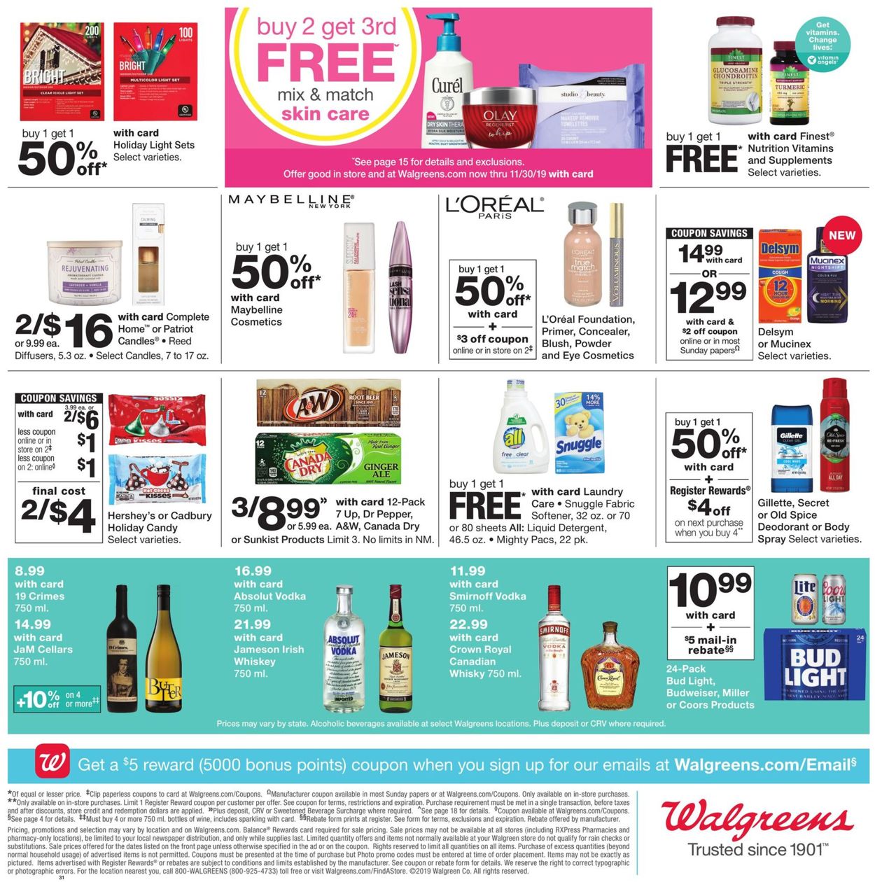 Walgreens - Holiday Ad 2019 Weekly Ad Circular - valid 11/17-11/23/2019 (Page 2)