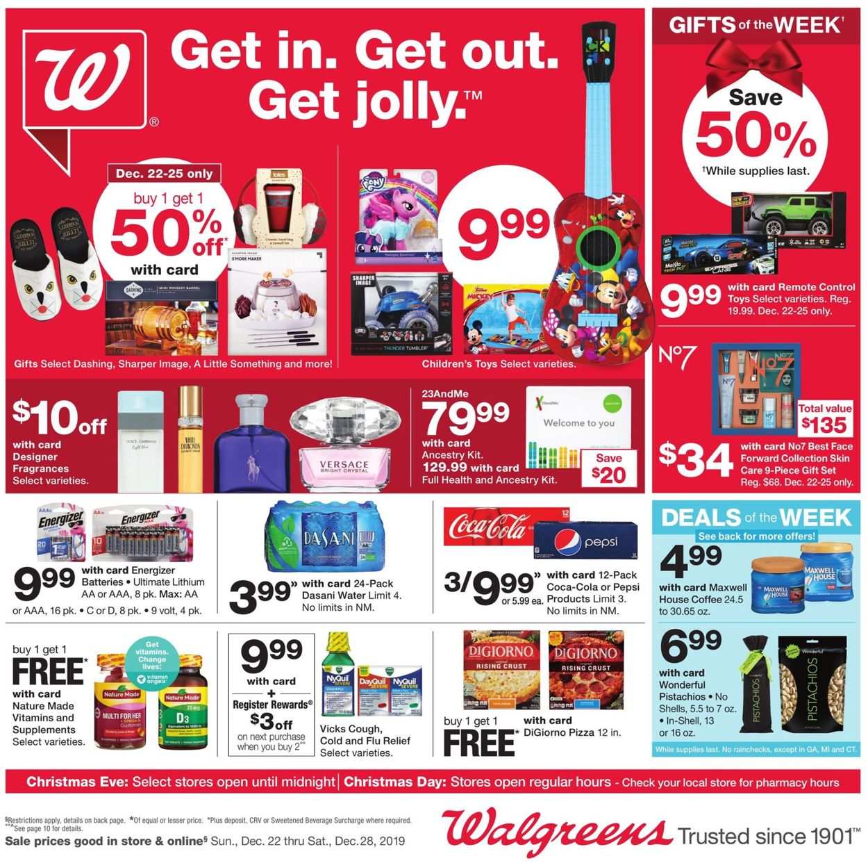 Walgreens Weekly Ad Circular - valid 12/22-12/28/2019