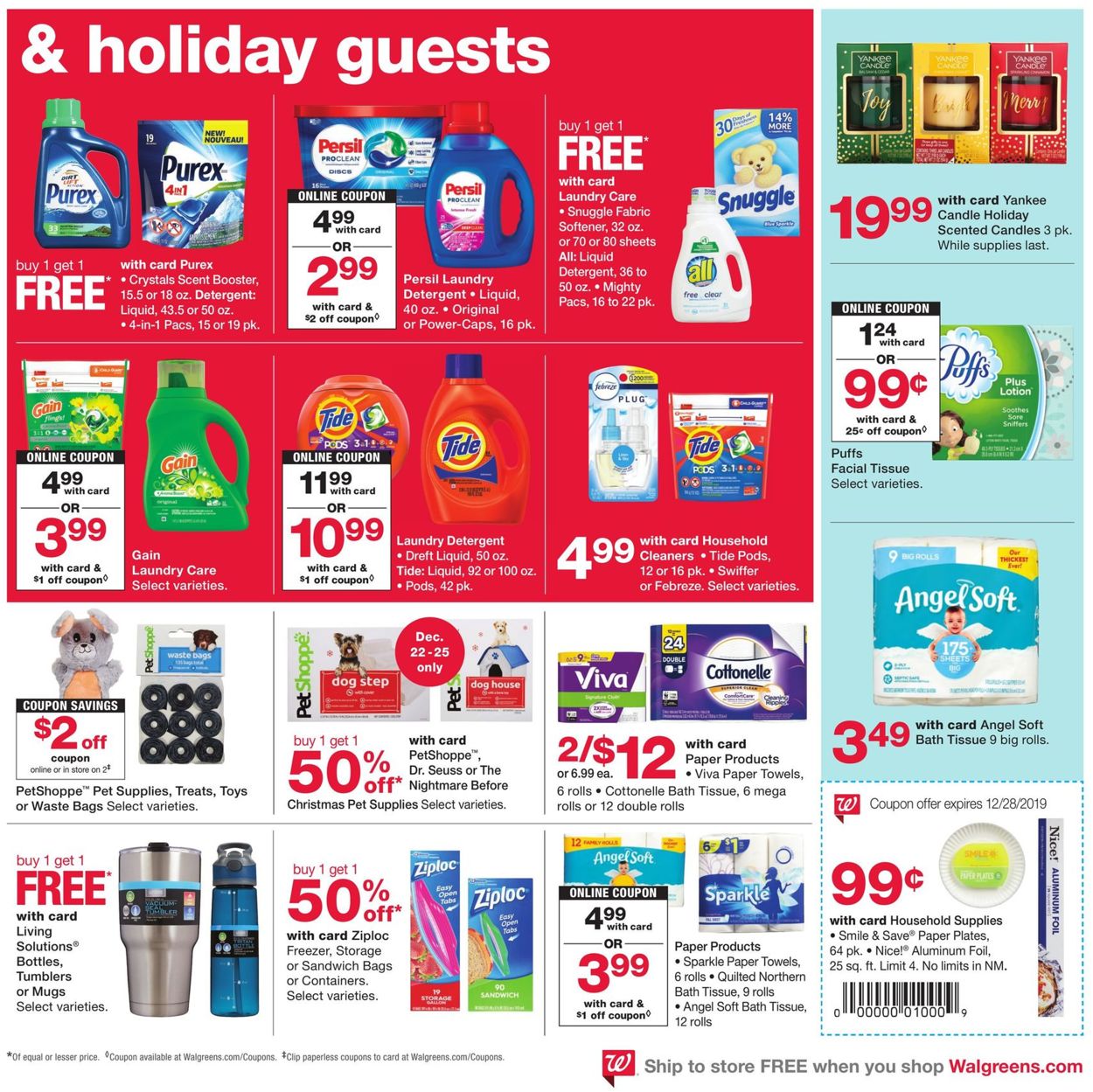 Walgreens Weekly Ad Circular - valid 12/22-12/28/2019 (Page 6)