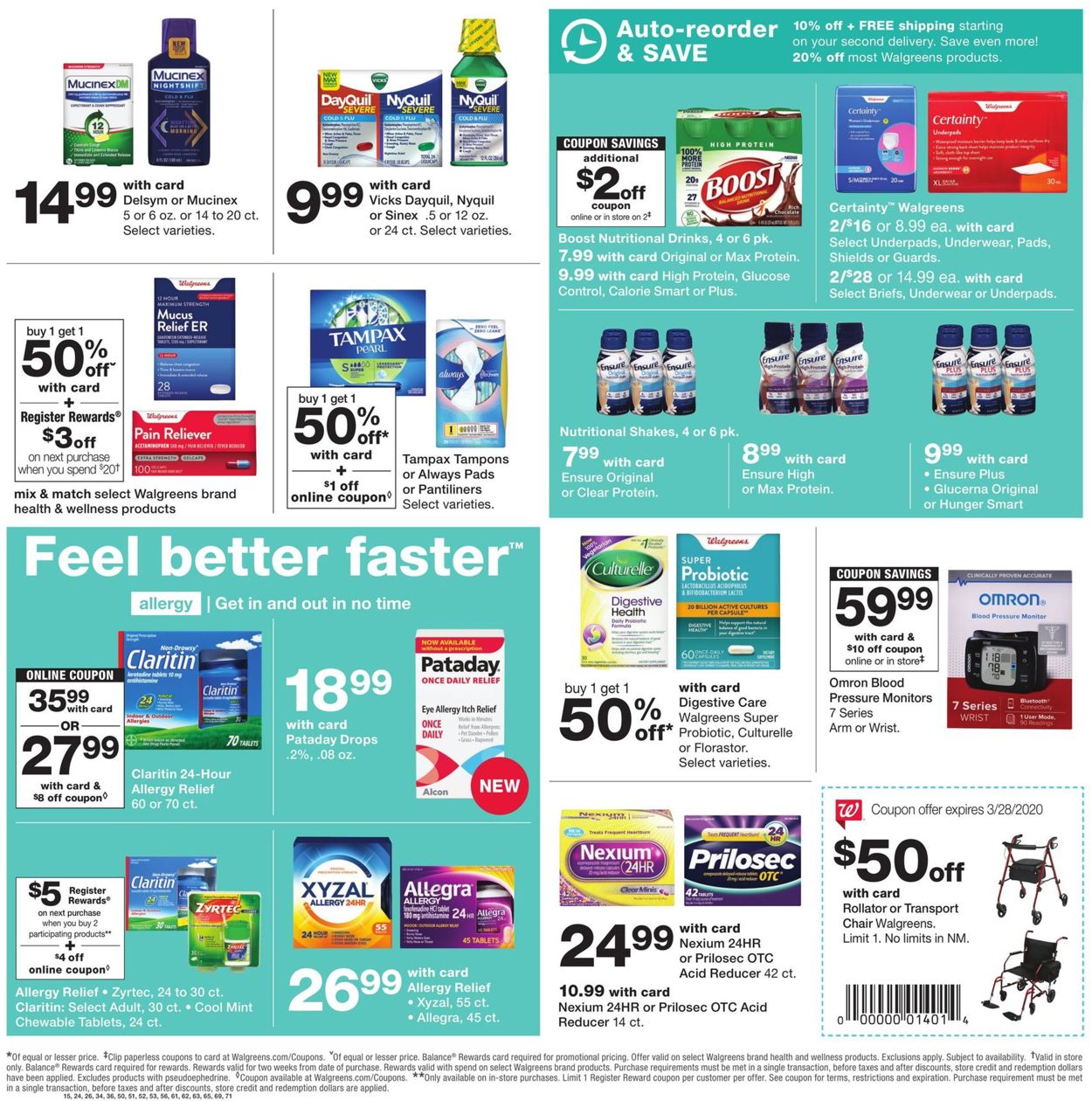 Walgreens Weekly Ad Circular - valid 03/22-03/28/2020 (Page 16)