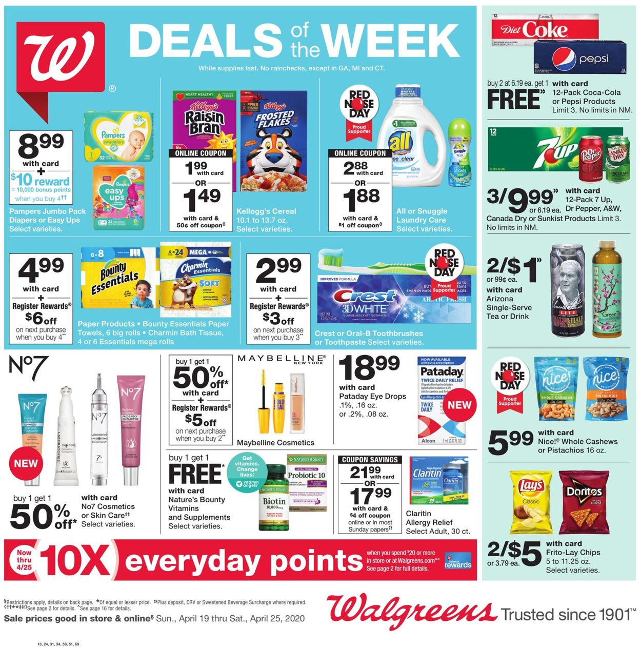 Walgreens Weekly Ad Circular - valid 04/19-04/25/2020 (Page 2)