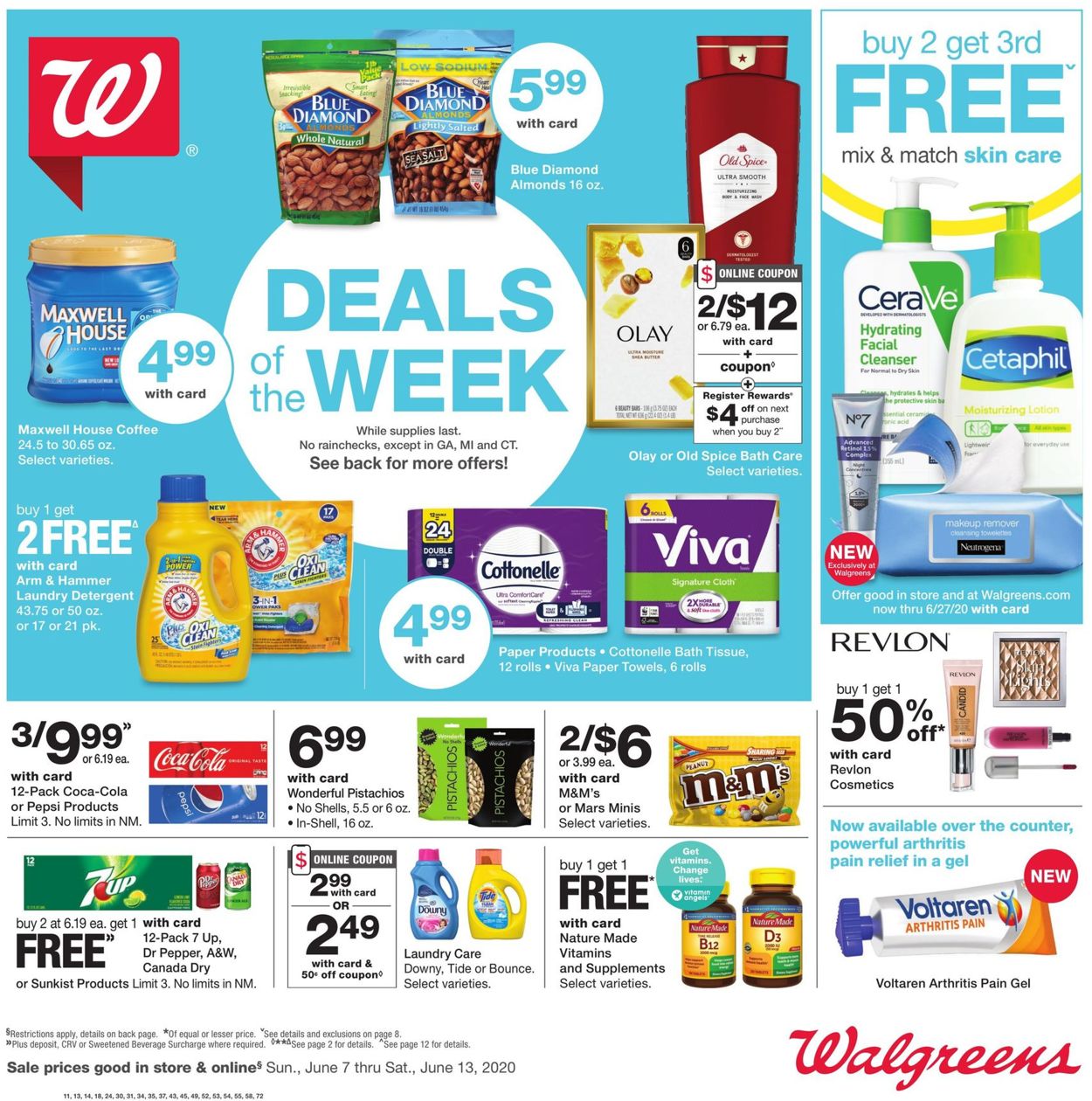 Walgreens Weekly Ad Circular - valid 06/07-06/13/2020