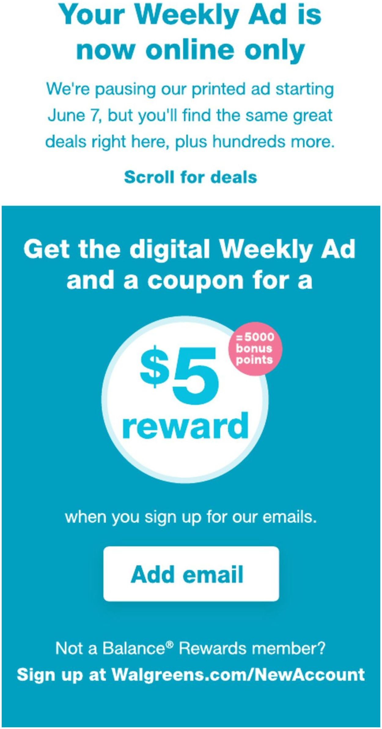 Walgreens Weekly Ad Circular - valid 07/12-07/18/2020