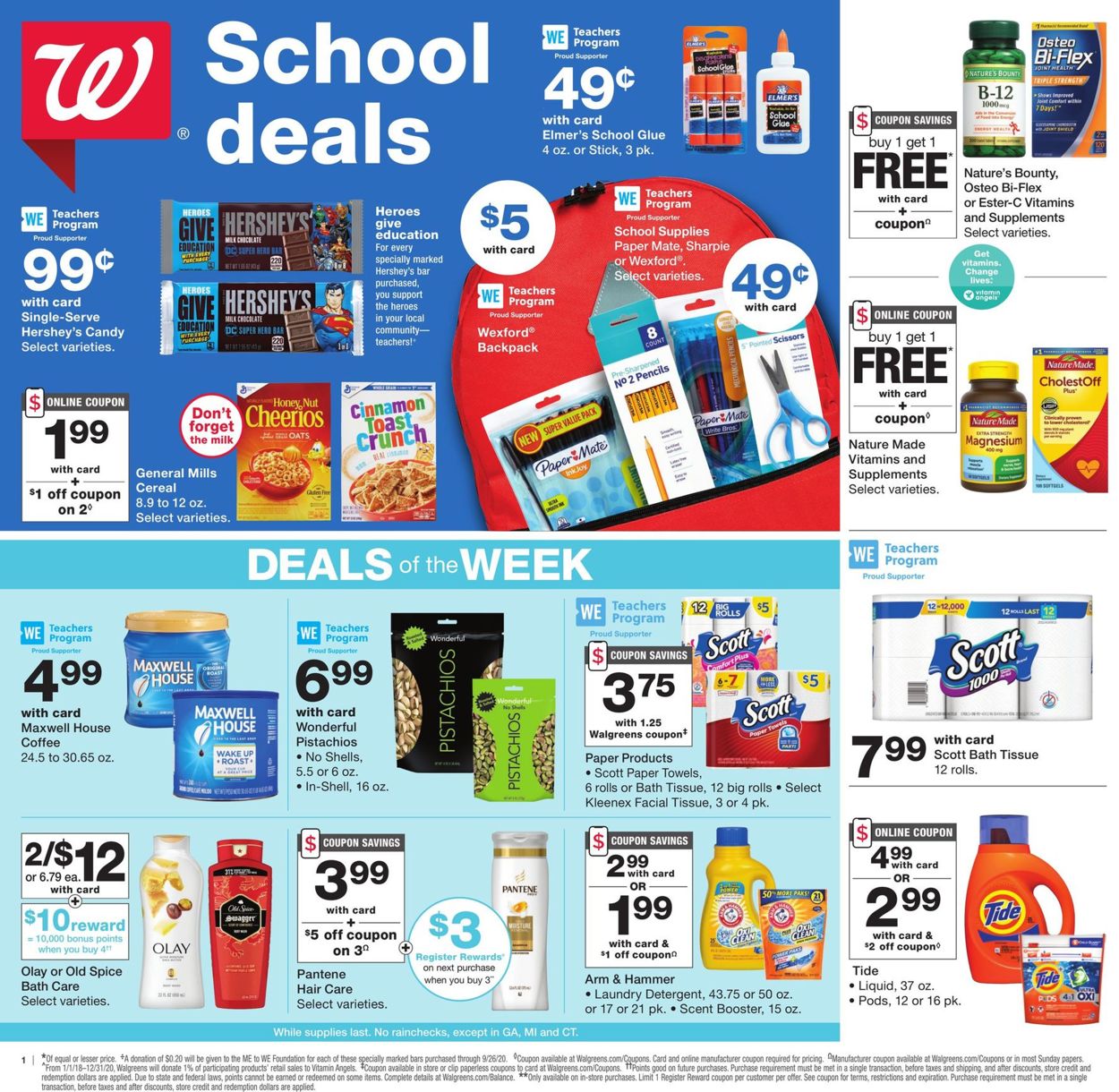 Walgreens Weekly Ad Circular - valid 08/02-08/08/2020