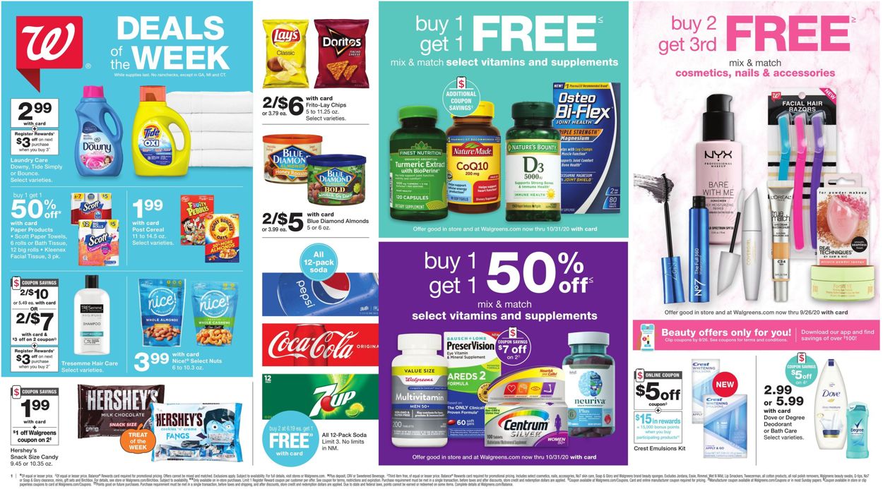 Walgreens Weekly Ad Circular - valid 09/20-09/26/2020 (Page 2)