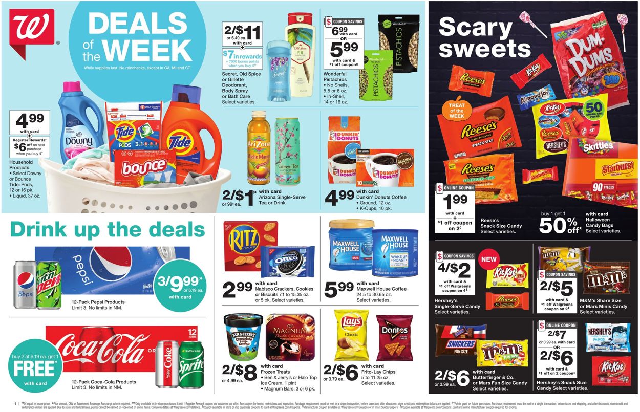 Walgreens Weekly Ad Circular - valid 10/11-10/17/2020