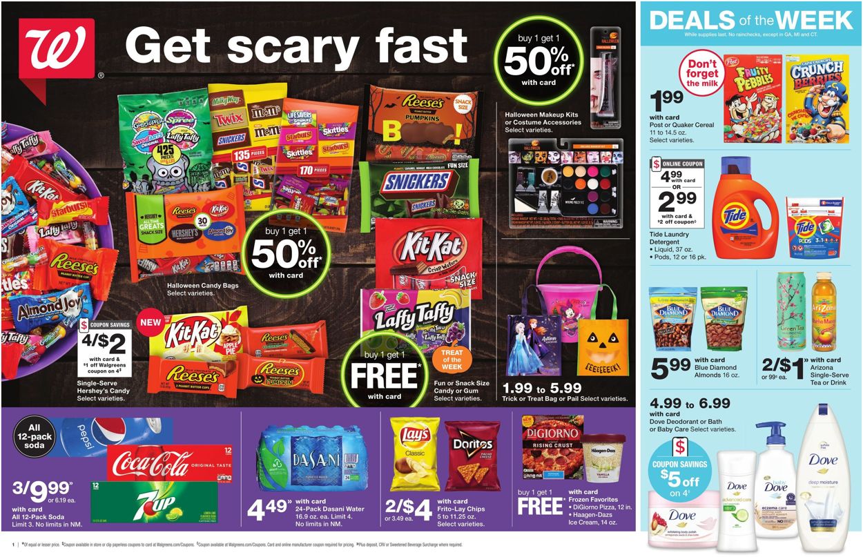 Walgreens Weekly Ad Circular - valid 10/25-10/31/2020 (Page 2)