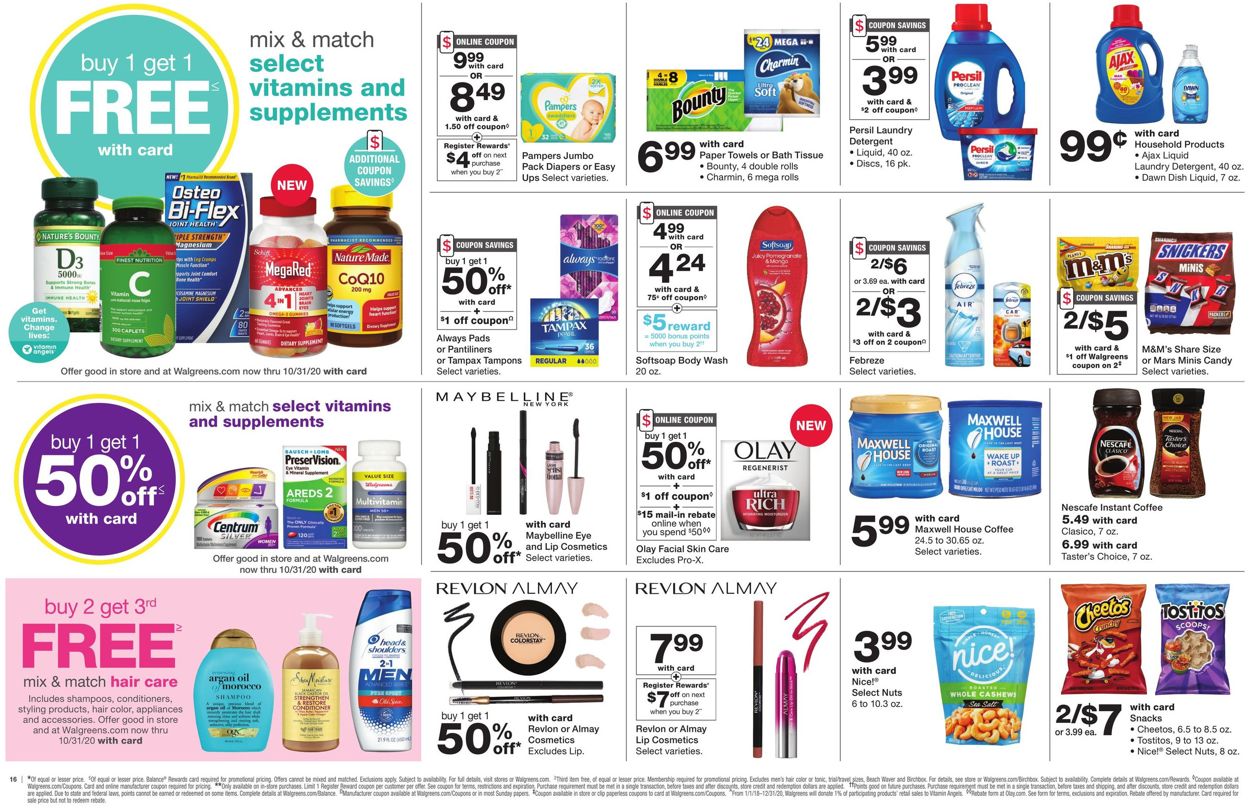 Walgreens Weekly Ad Circular - valid 10/25-10/31/2020 (Page 3)