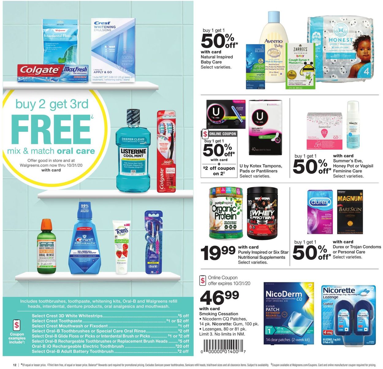 Walgreens Weekly Ad Circular - valid 10/25-10/31/2020 (Page 16)