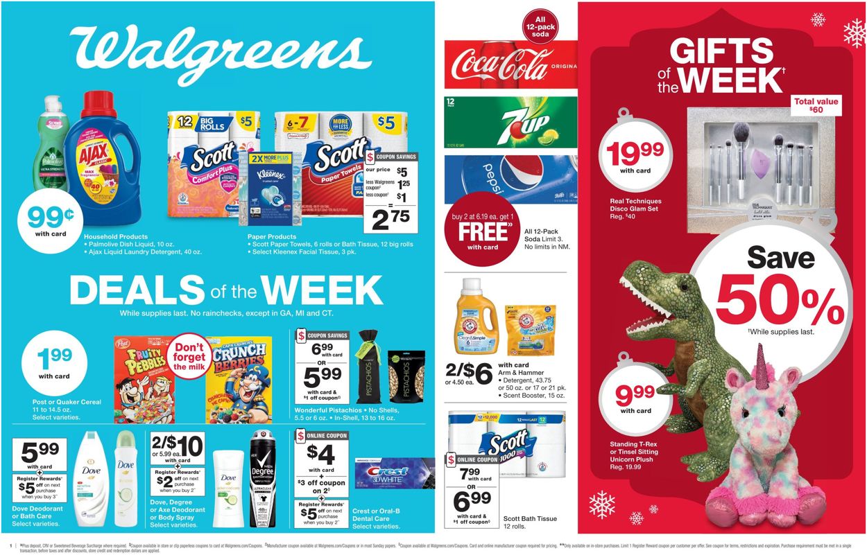 Walgreens Weekly Ad Circular - valid 11/01-11/07/2020