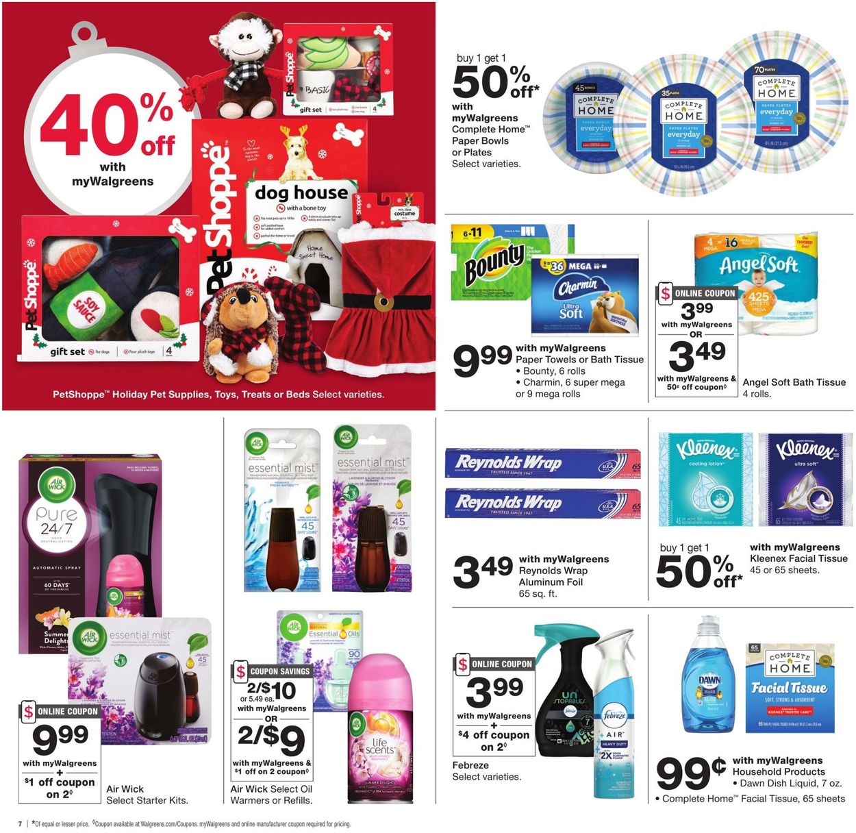 Walgreens Holiday 2020 Weekly Ad Circular - valid 11/22-11/28/2020 (Page 10)
