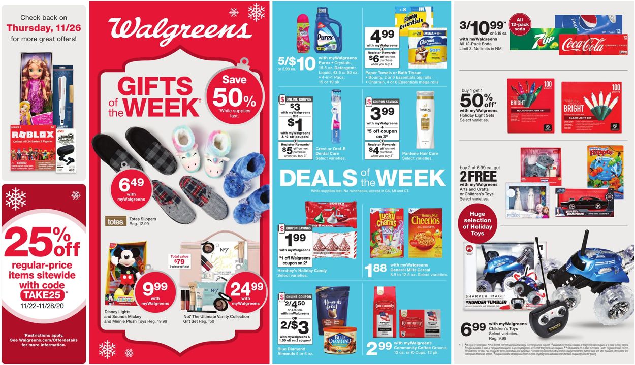 Walgreens Black Friday 2020 Weekly Ad Circular - valid 11/22-11/28/2020 (Page 7)