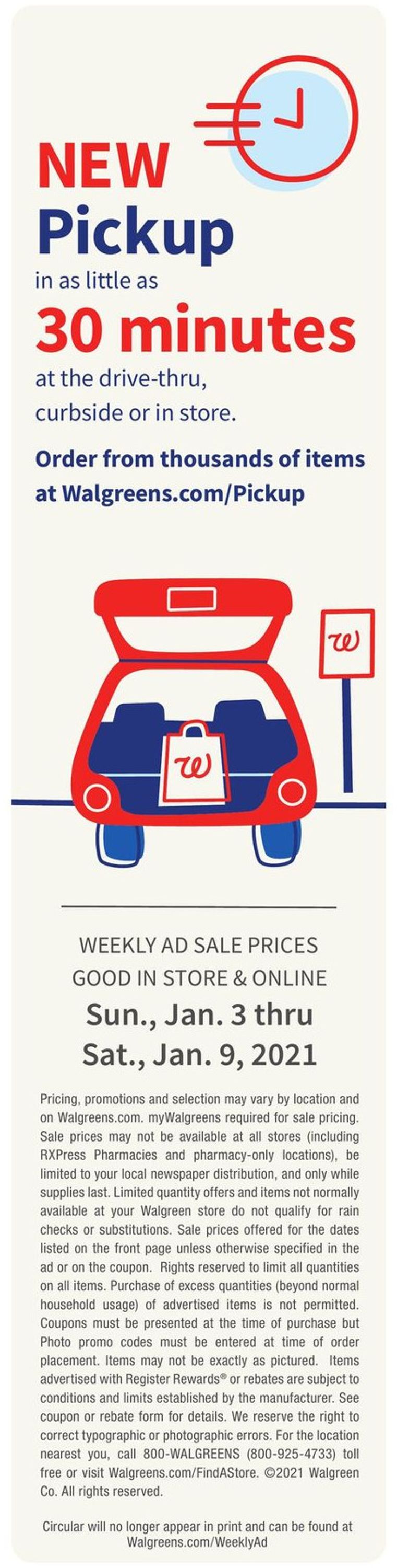 Walgreens Weekly Ad Circular - valid 01/03-01/09/2021 (Page 28)
