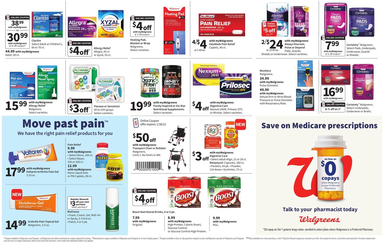 Walgreens Weekly Ad Circular - valid 01/24-01/30/2021 (Page 5)
