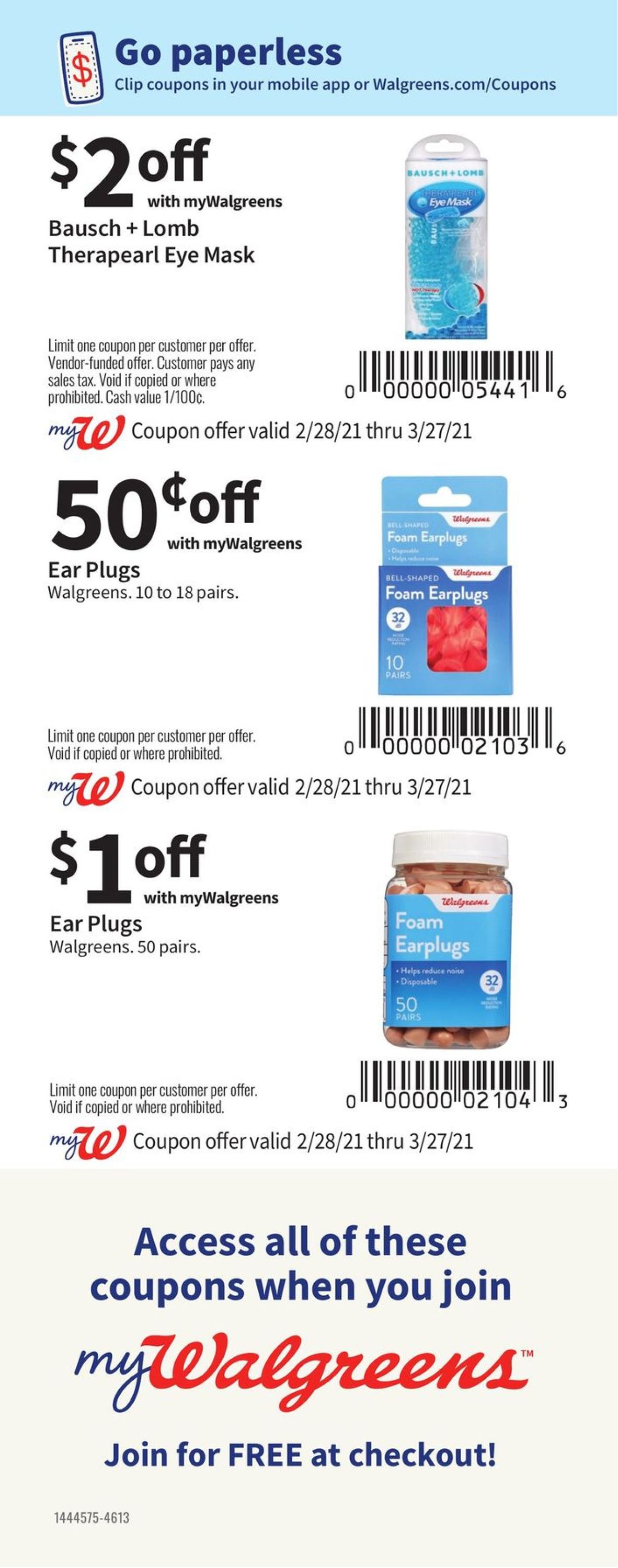 Walgreens Weekly Ad Circular - valid 02/28-03/27/2021 (Page 46)