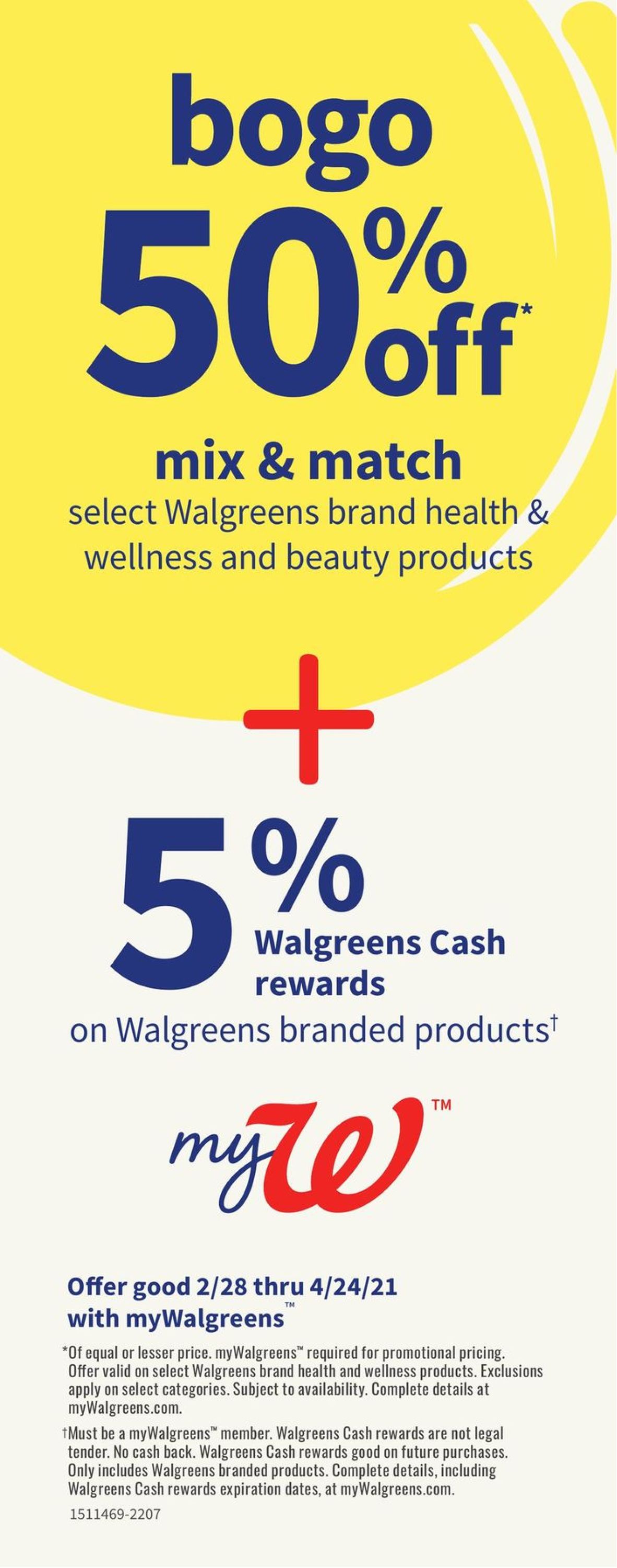 Walgreens Weekly Ad Circular - valid 03/28-04/24/2021 (Page 4)